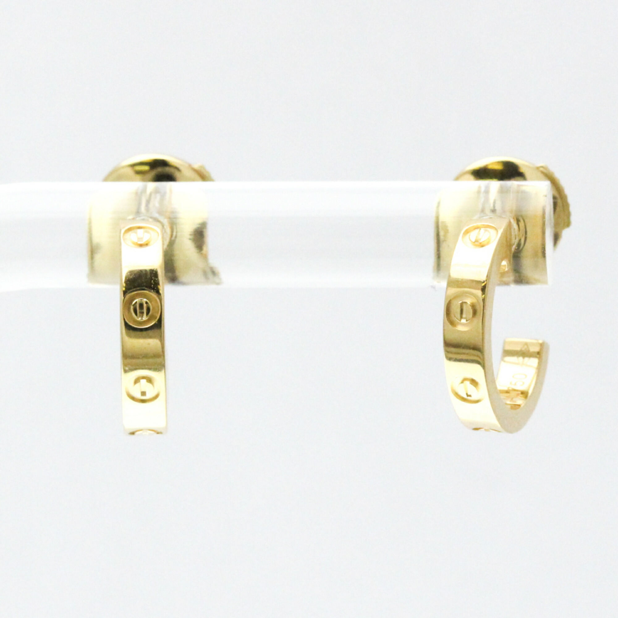 楽天市場】カルティエ Cartier フープ ピアス ハッピー