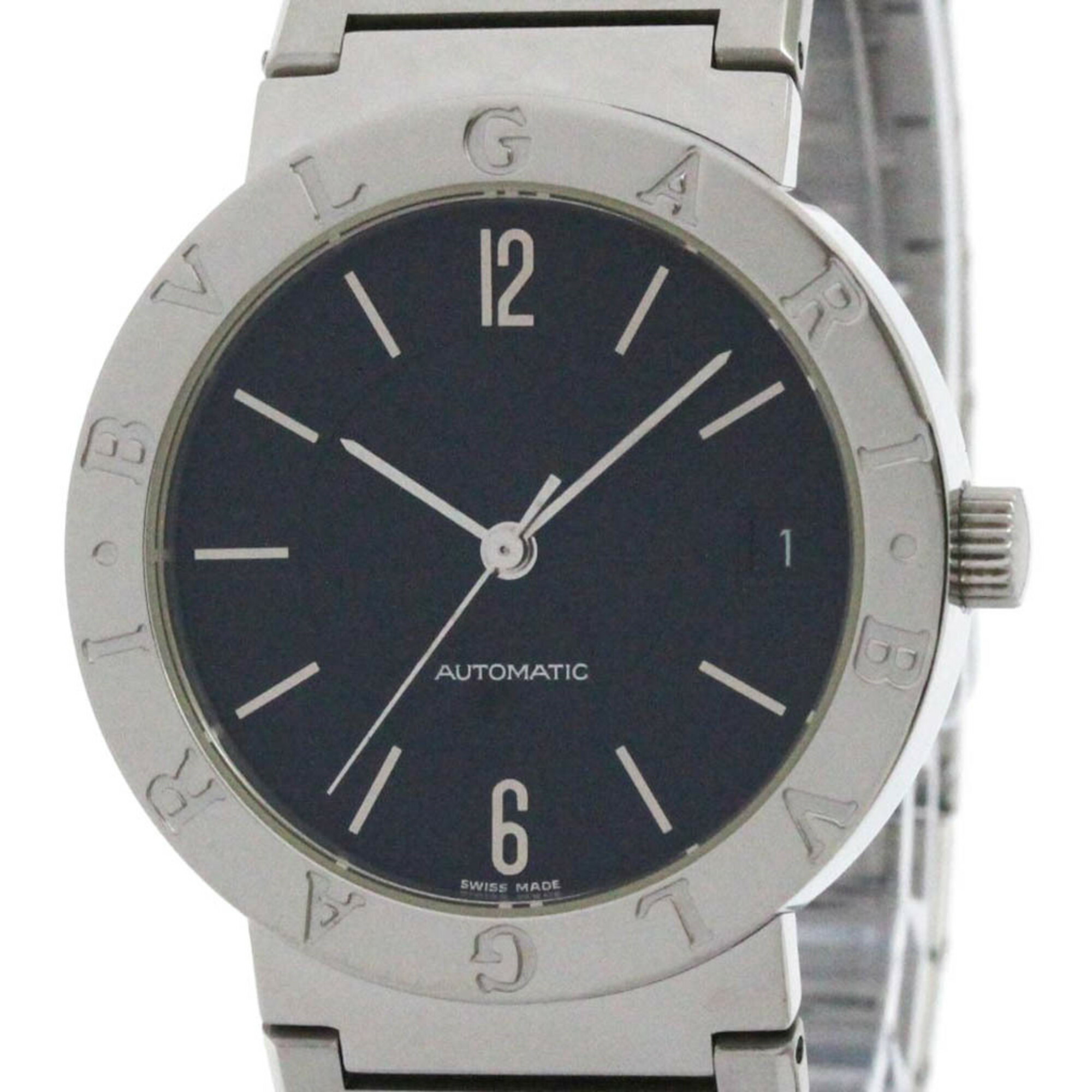 楽天市場】【中古】丁寧メンテ ブルガリブルガリ BB33SS AUTO 白文字盤