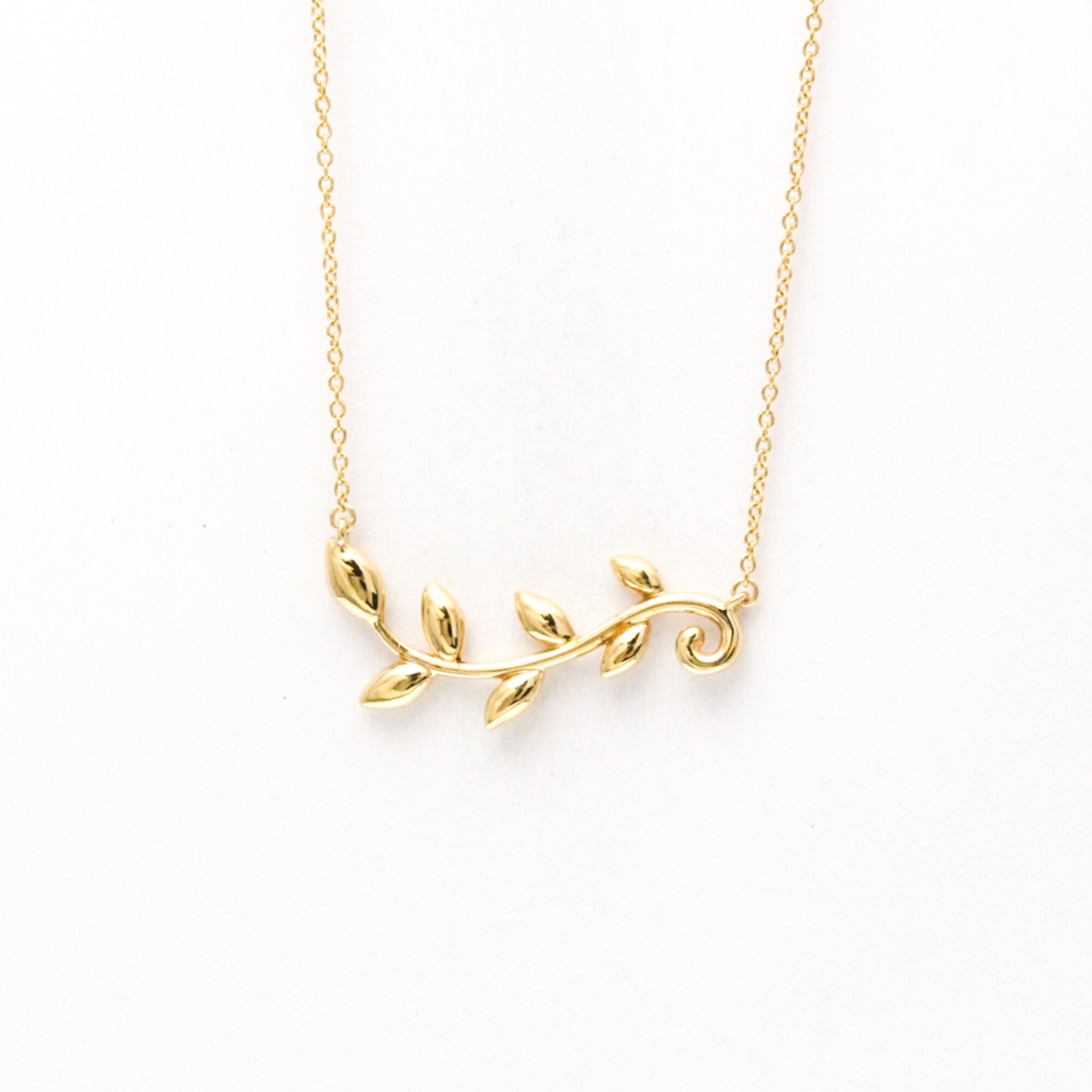 【新品仕上げ済】ティファニー オリーブリーフ ペンダント ネックレス TIFFANY&Co. ティファニー ネックレス TIFFANY＆Co. パロマ・ピカソ