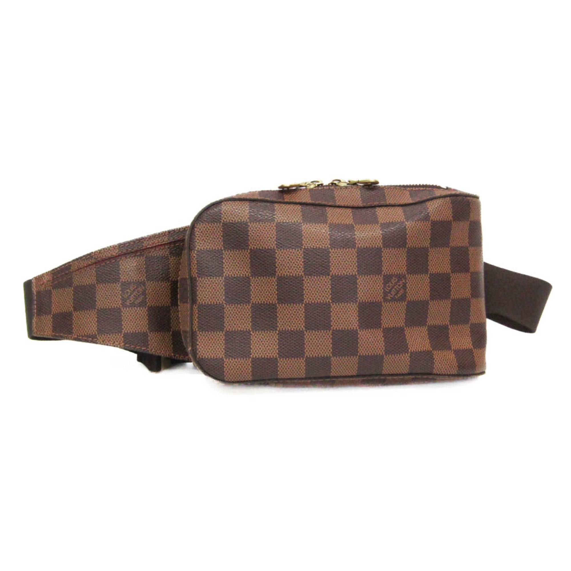 ルイ・ヴィトン(Louis Vuitton) ダミエ ジェロニモス N51994 メンズ ショルダーバッグ,上半身御徒面子 エベヌ【中古】