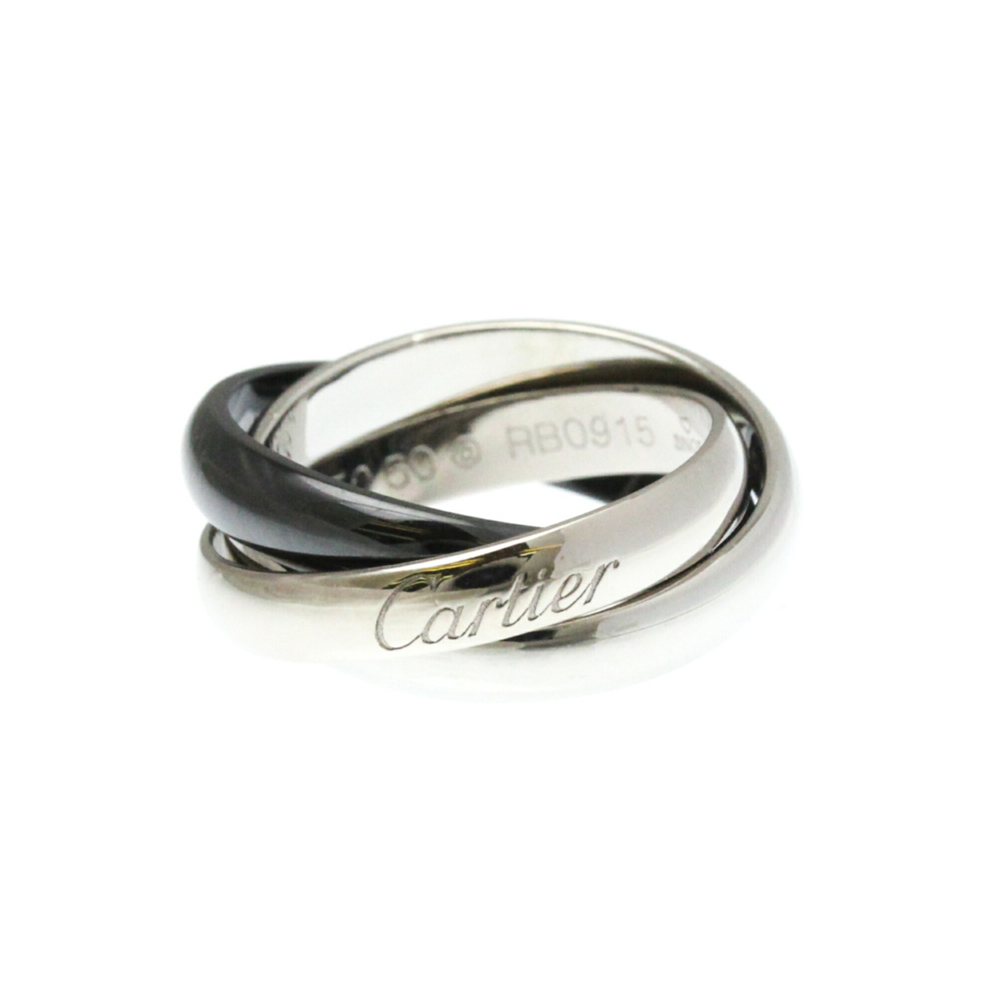 Cartier シルバーラウンドリング 専用ケース付き Cartier シルバーラウンドリング 専用ケース付き Cartier シルバー