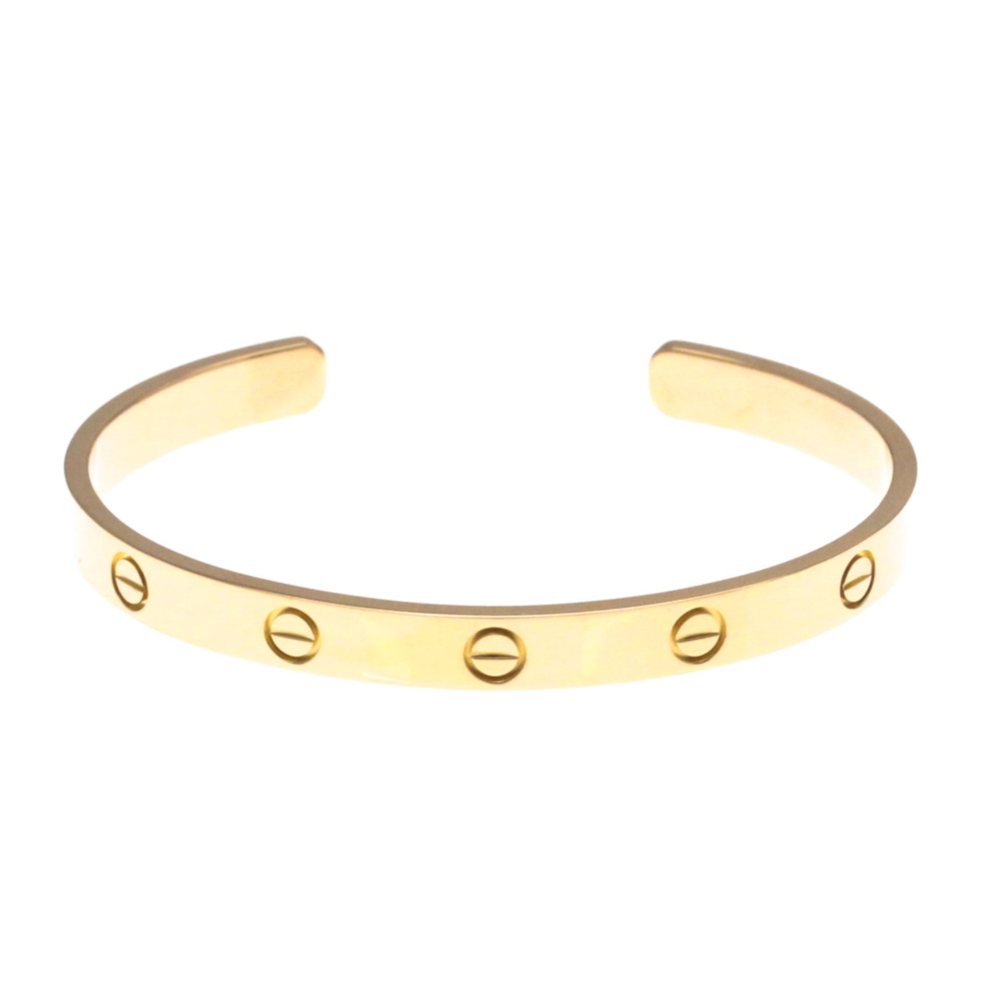 カルティエ オープンラブ ブレス1Pピンクサファイア ブレスレット