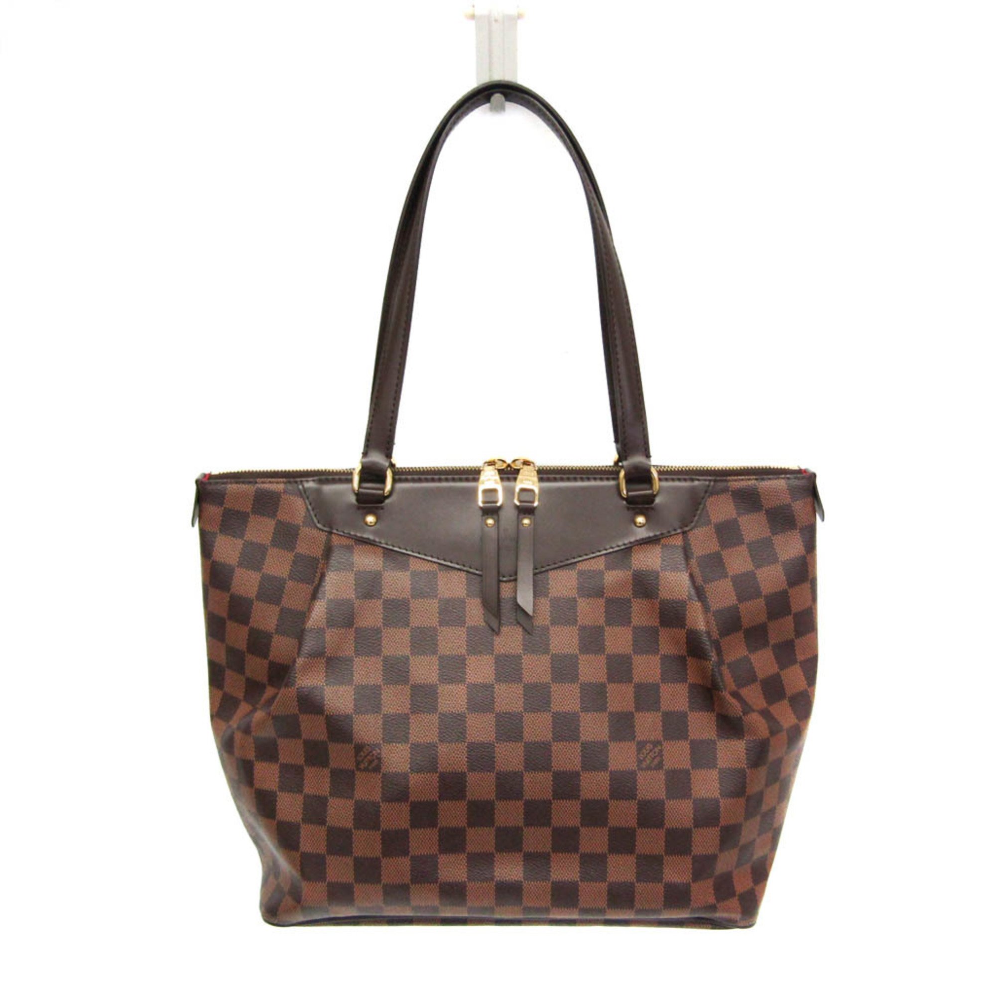ルイ・ヴィトン(Louis Vuitton) ダミエ ウエストミンスター GM N41103 レディース ショルダーバッグ 赤銅色,エベヌ【中古】
