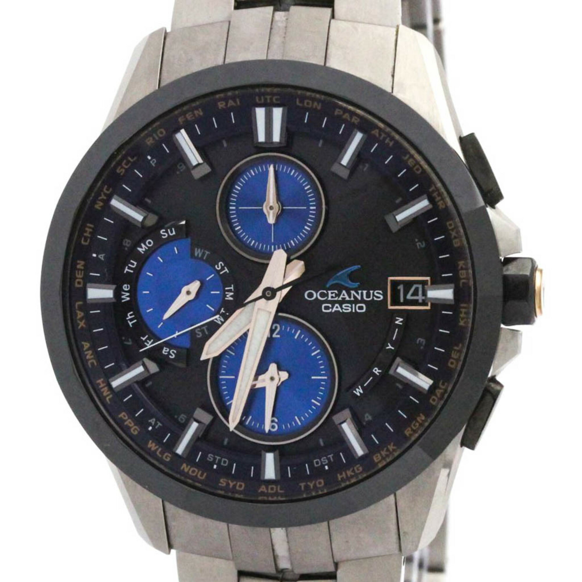 楽天市場】カシオ (CASIO) オシアナス マンタ 10周年記念限定 ソーラー