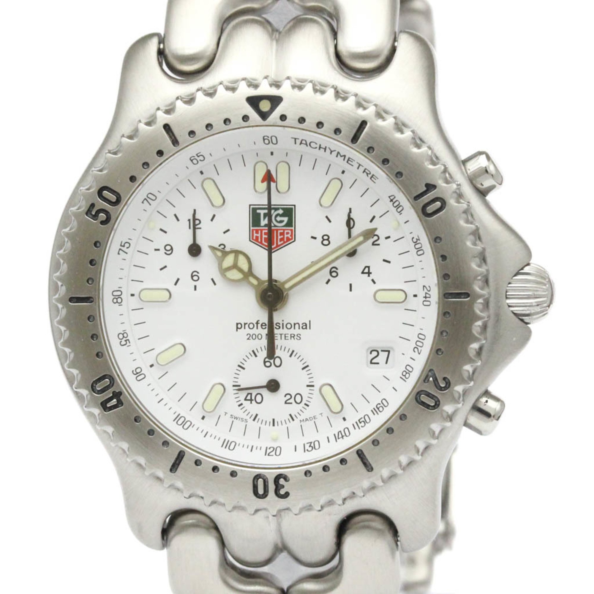 楽天市場】タグ ホイヤー TAG HEUER セル クロノグラフ デイト メンズ