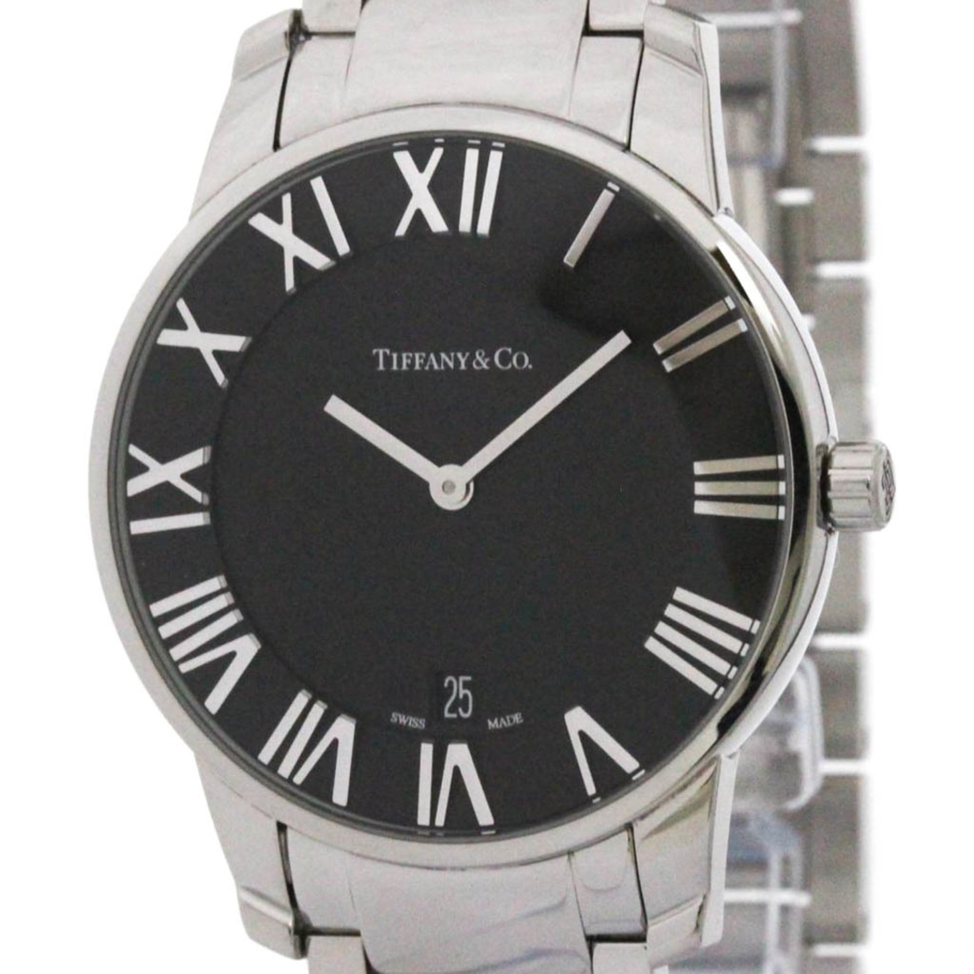楽天市場】TIFFANY&Co. ティファニー アトラス デイト ホワイト文字盤