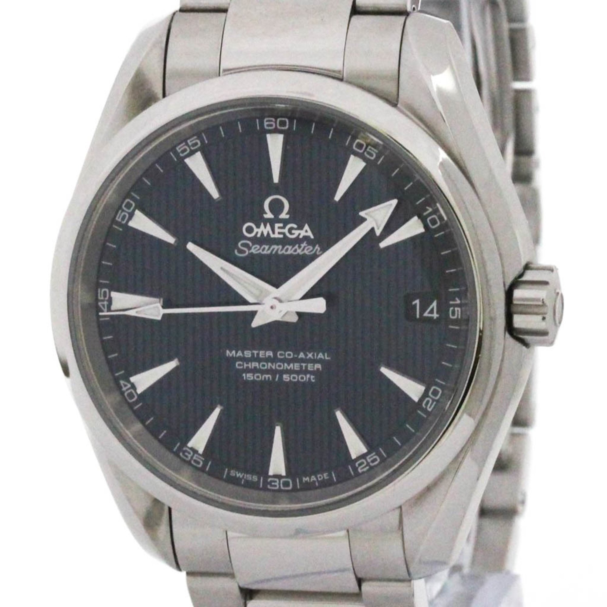 オメガ (OMEGA) シーマスター アクアテラ マスターコーアクシャル ステンレススチール 自動巻き メンズ 時計 231.10.39.21.03.002 (外装仕上げ済み)【中古】