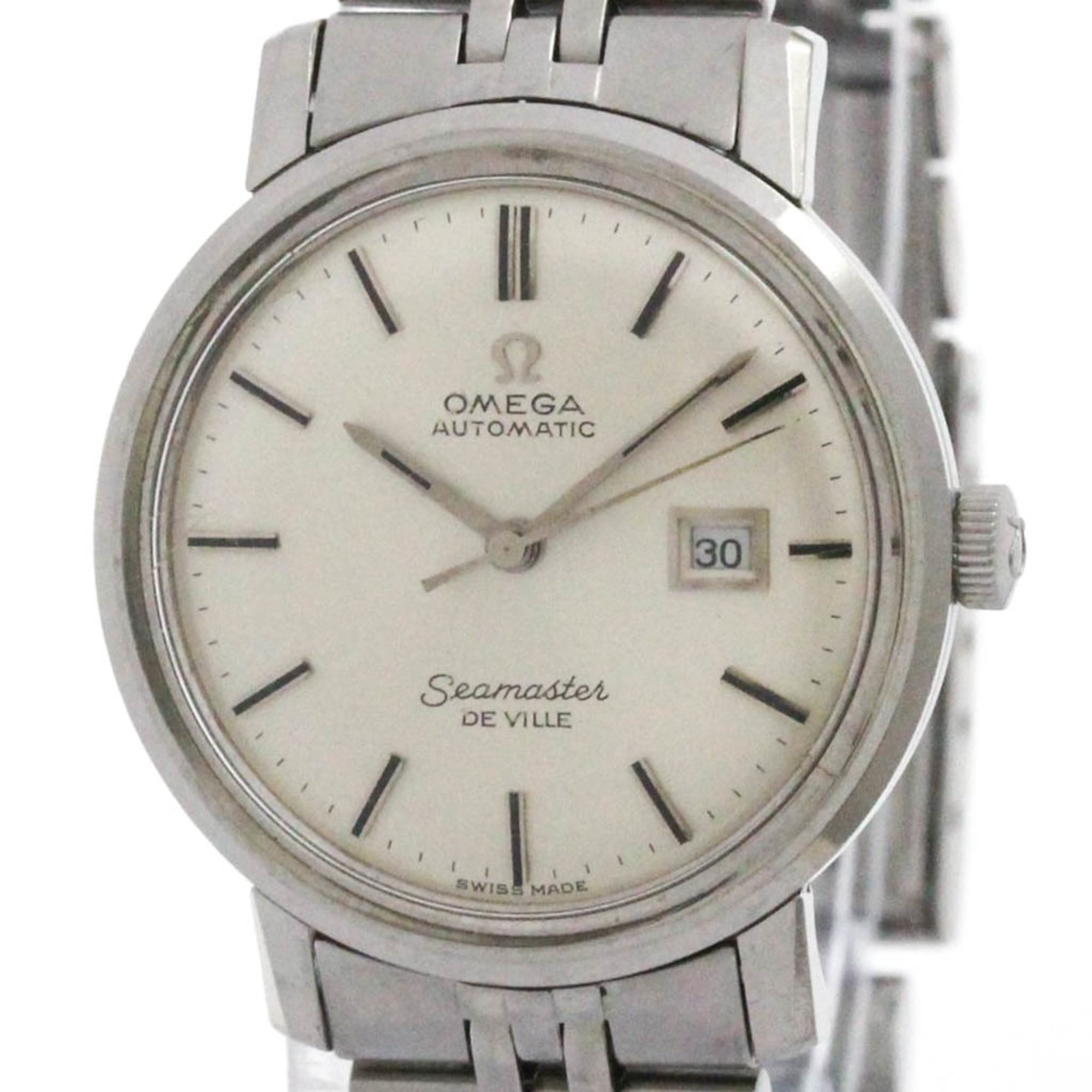 ゼロ (OMEGA) シーマスター 天魔波旬 キロカロリー.671 ステンレス鋼スチール写真自動小銃一巻きレディース 時辰儀 166.016【中古】