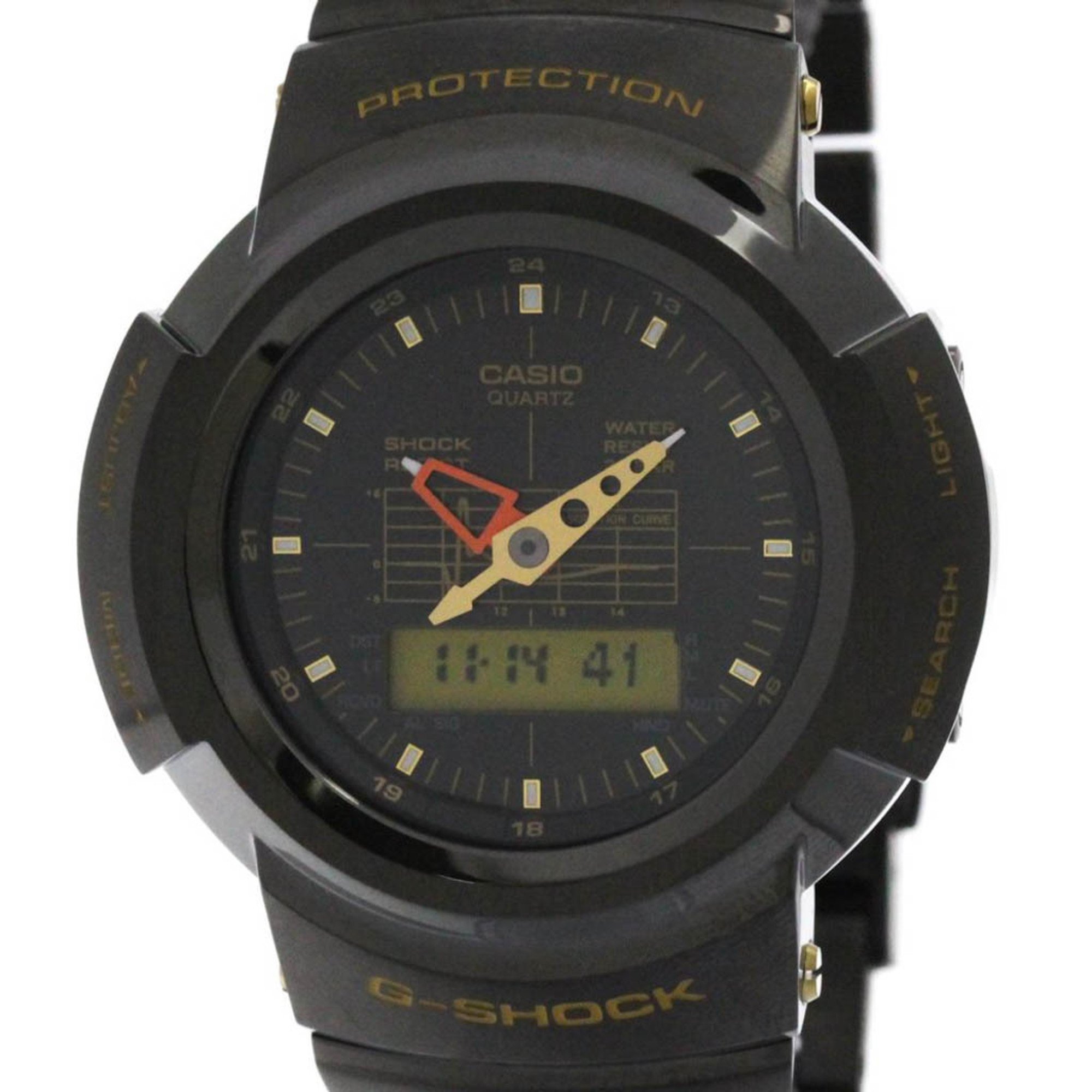カシオ (CASIO) G-SHOCK &times; POTER フルメタル タフソーラー 電波 メンズ 時計 AWM-500GC-1AJR (未使用)【中古】｜eLady