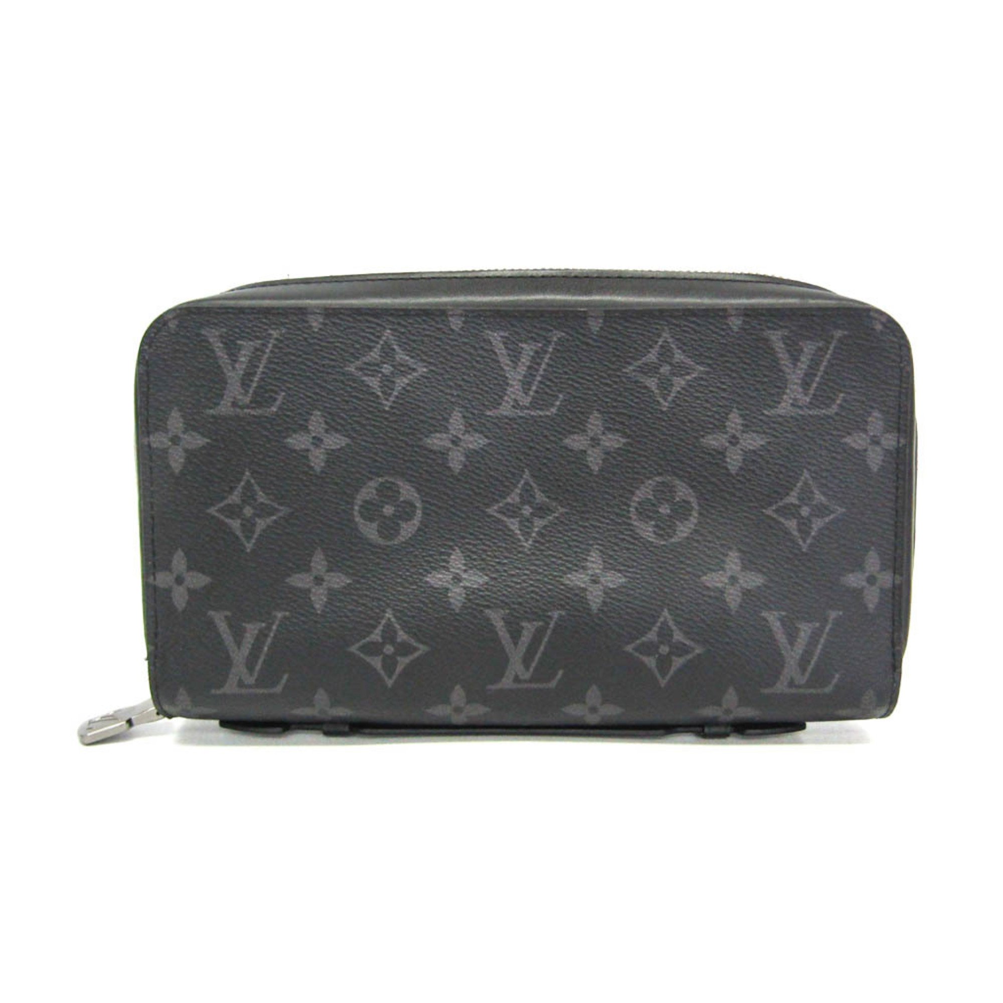 ルイ・ヴィトン(Louis Vuitton) モノグラム・エクリプス ジッピーXL M61698 メンズ モノグラムエクリプス 長財布（二つ折り） モノグラムエクリプス【中古】