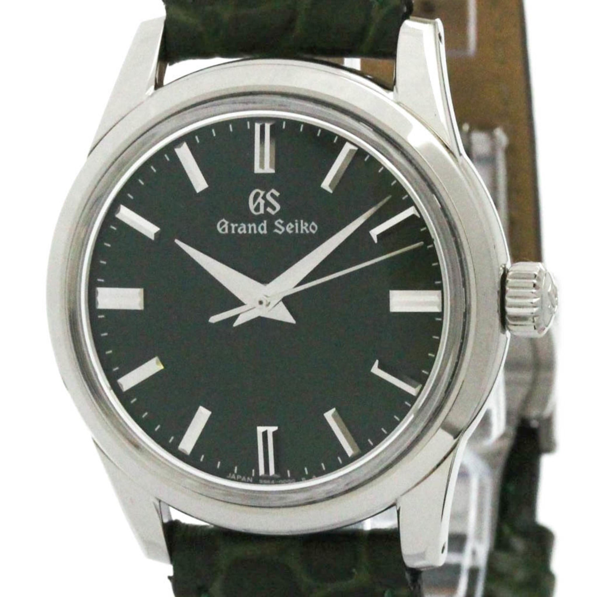 グランドセイコー (GRAND SEIKO) エレガンスコレクション メカニカル ステンレススチール レザー 手巻き メンズ 時計 SBGW285(9S64-00Z0) (外装仕上げ済み)【中古】｜eLady