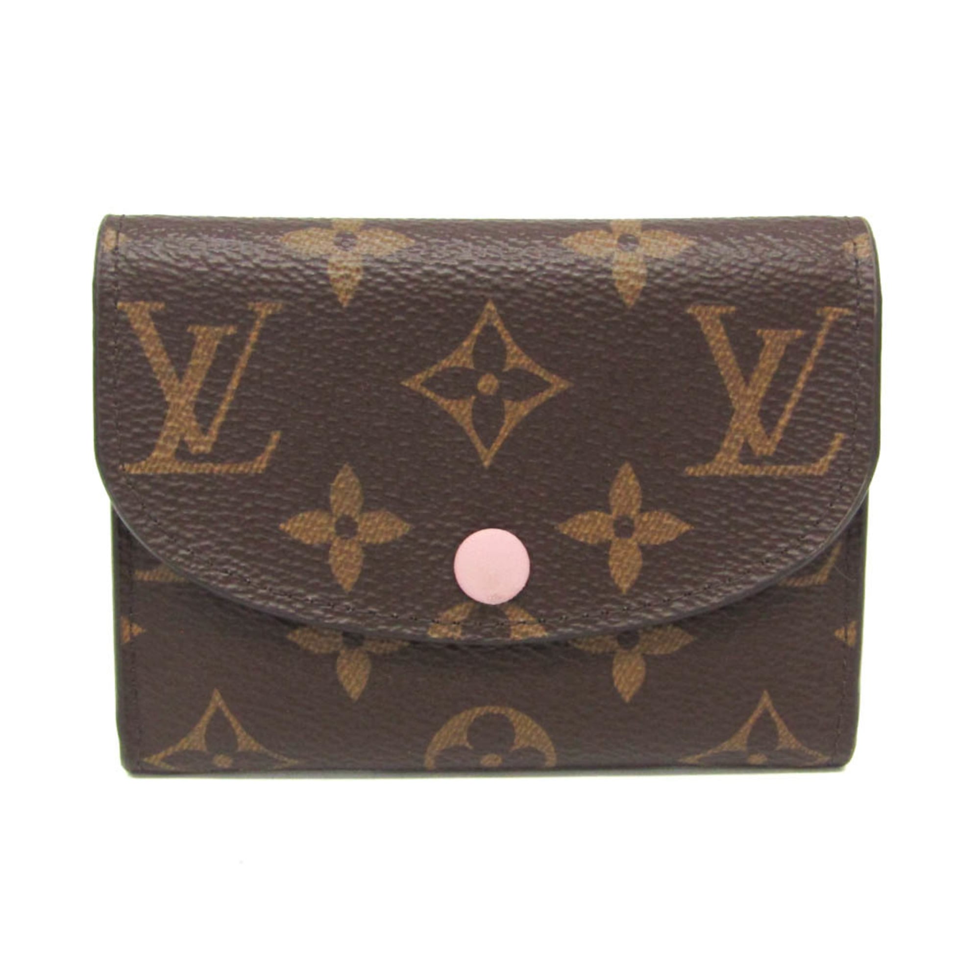 ルイ・ヴィトン(Louis Vuitton) モノグラム ポルトモネ・ロザリ M62361 レディース モノグラム 小銭入れ・コインケース ブラウン,ローズバレリーヌ【中古】 34,749円