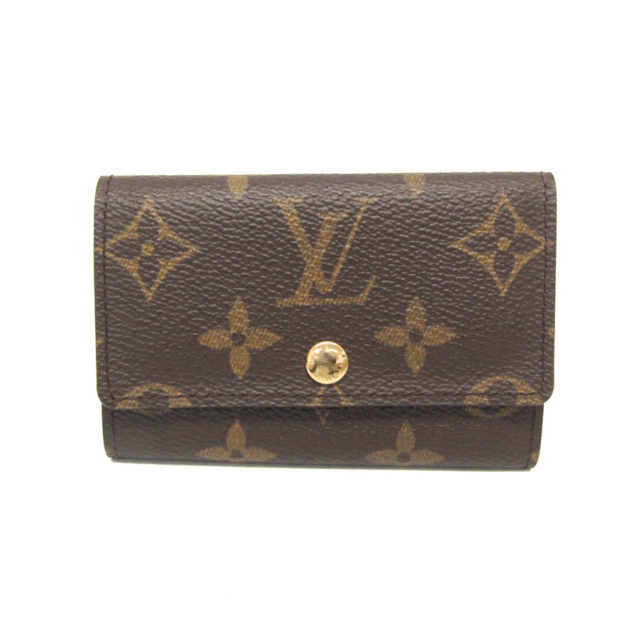 ルイ・ヴィトン(Louis Vuitton) モノグラム ミュルティクレ6 M62630 メンズ,レディース モノグラム キーケース ブラウン【中古】｜eLady