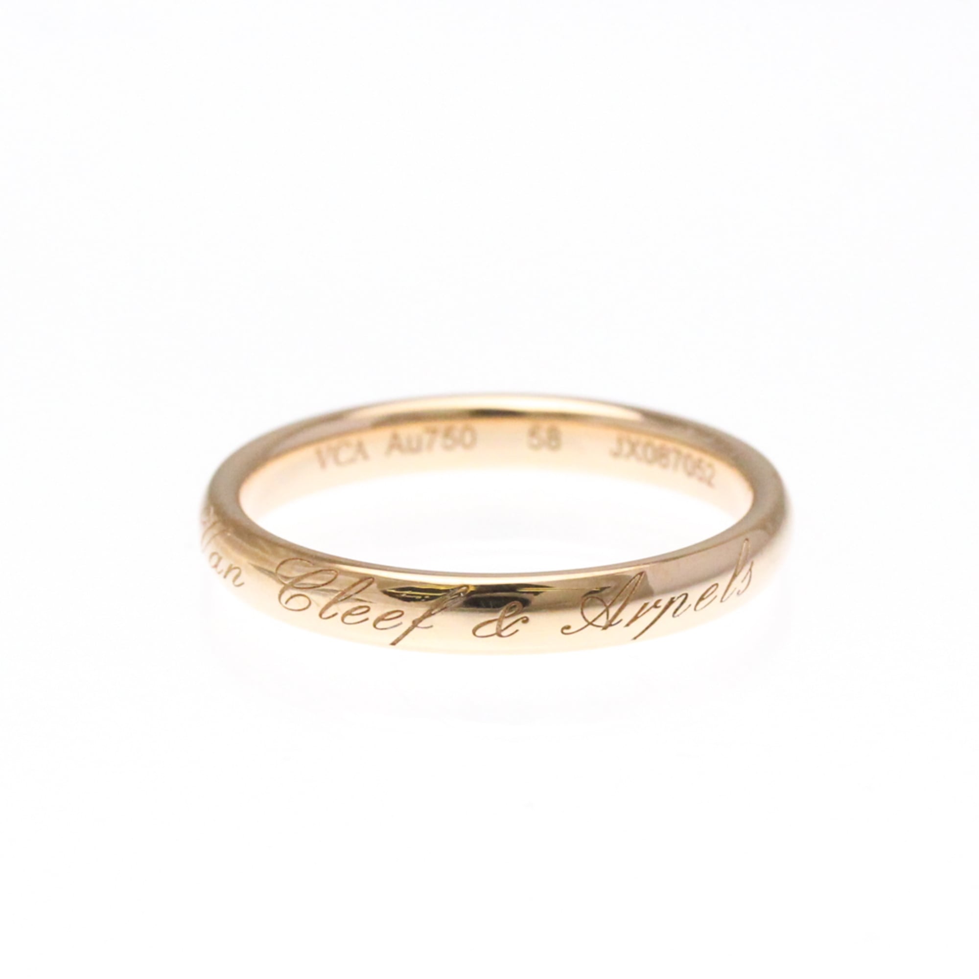 ヴァン・クリーフ＆アーペル(Van Cleef & Arpels) タンドルモン マリッジ リング VCARP5MT58 K18ピンクゴールド(K18PG) ファッション 無し バンドリング ピンクゴールド(PG)【中古】