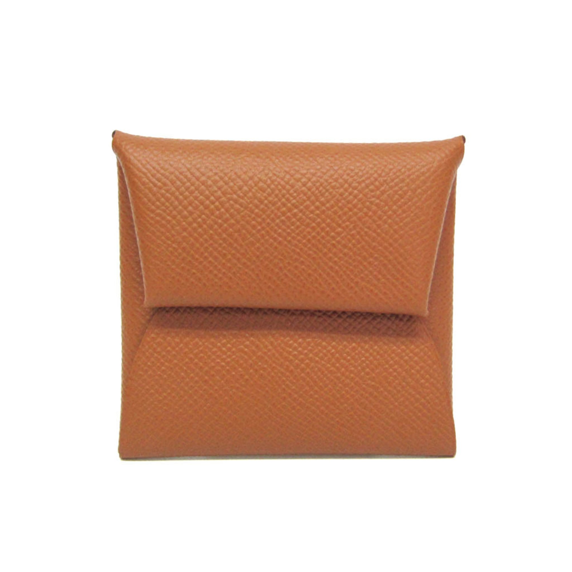 エルメス(Hermes) バスティア メンズ,レディース エプソン 御釣り入れ・コインケース 赤銅色【中古】