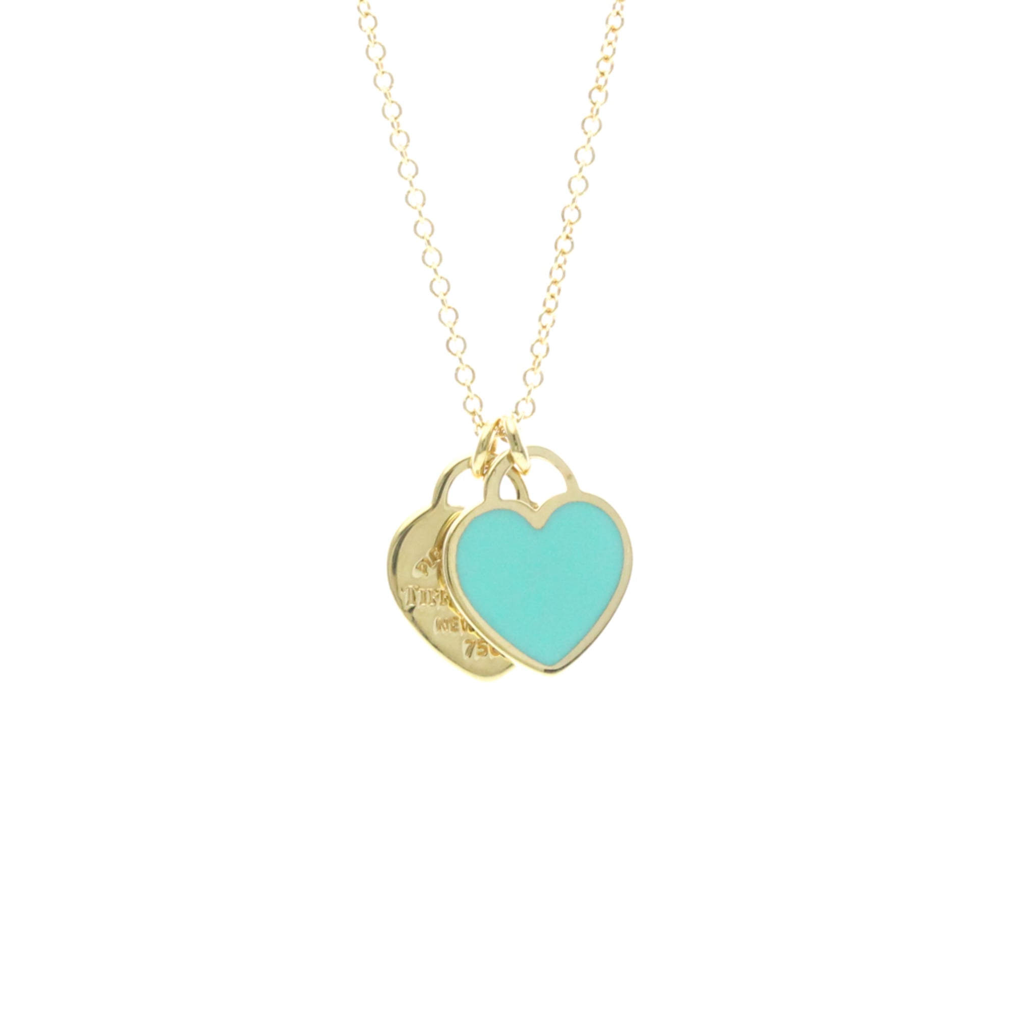 ティファニー(Tiffany) リターントゥティファニー K18イエローゴールド(K18YG) レディース,メンズ ファッション ペンダントネックレス (ゴールド)【中古】