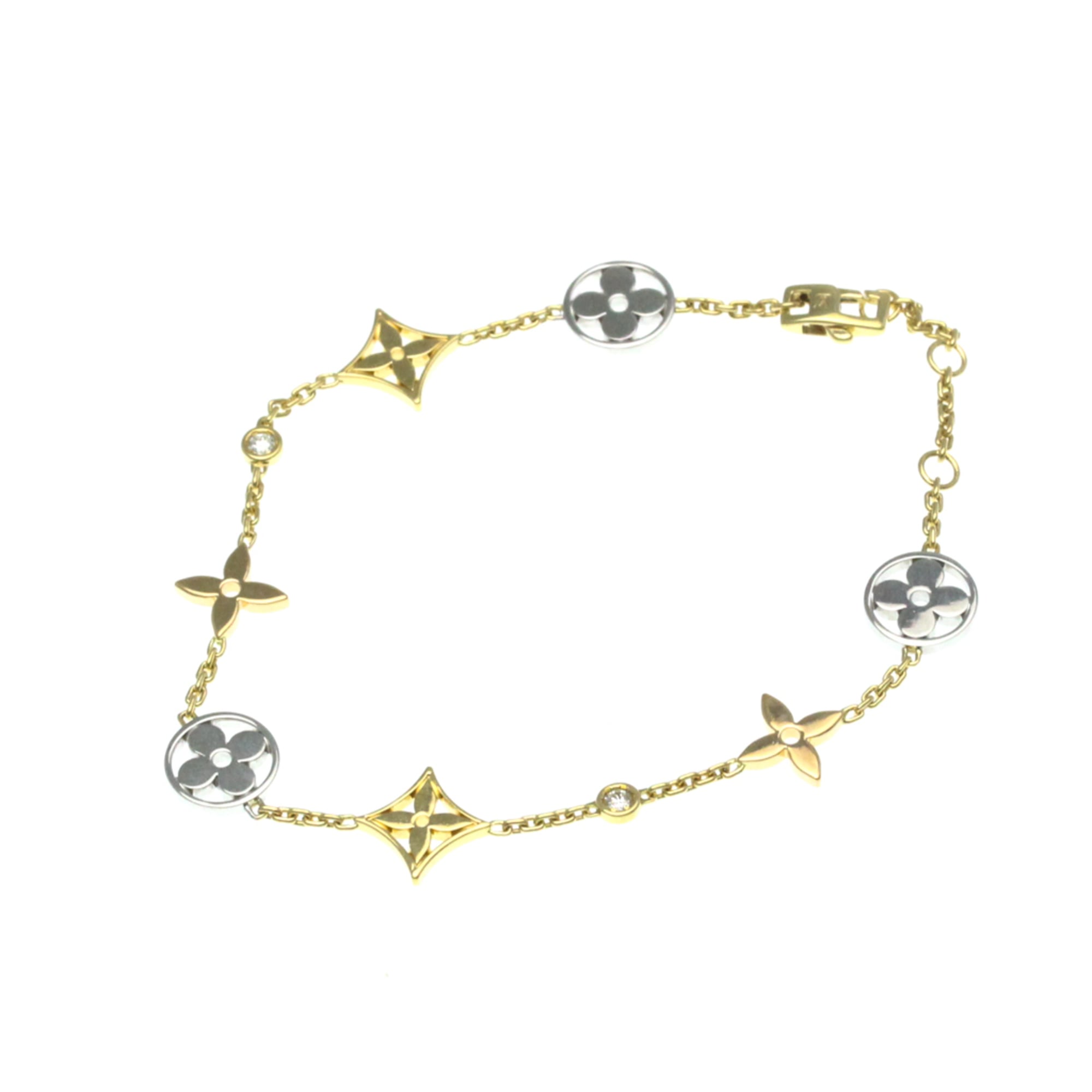 楽天市場】ルイ・ヴィトン M68375 ブラスレ・ブルーミング ストラス