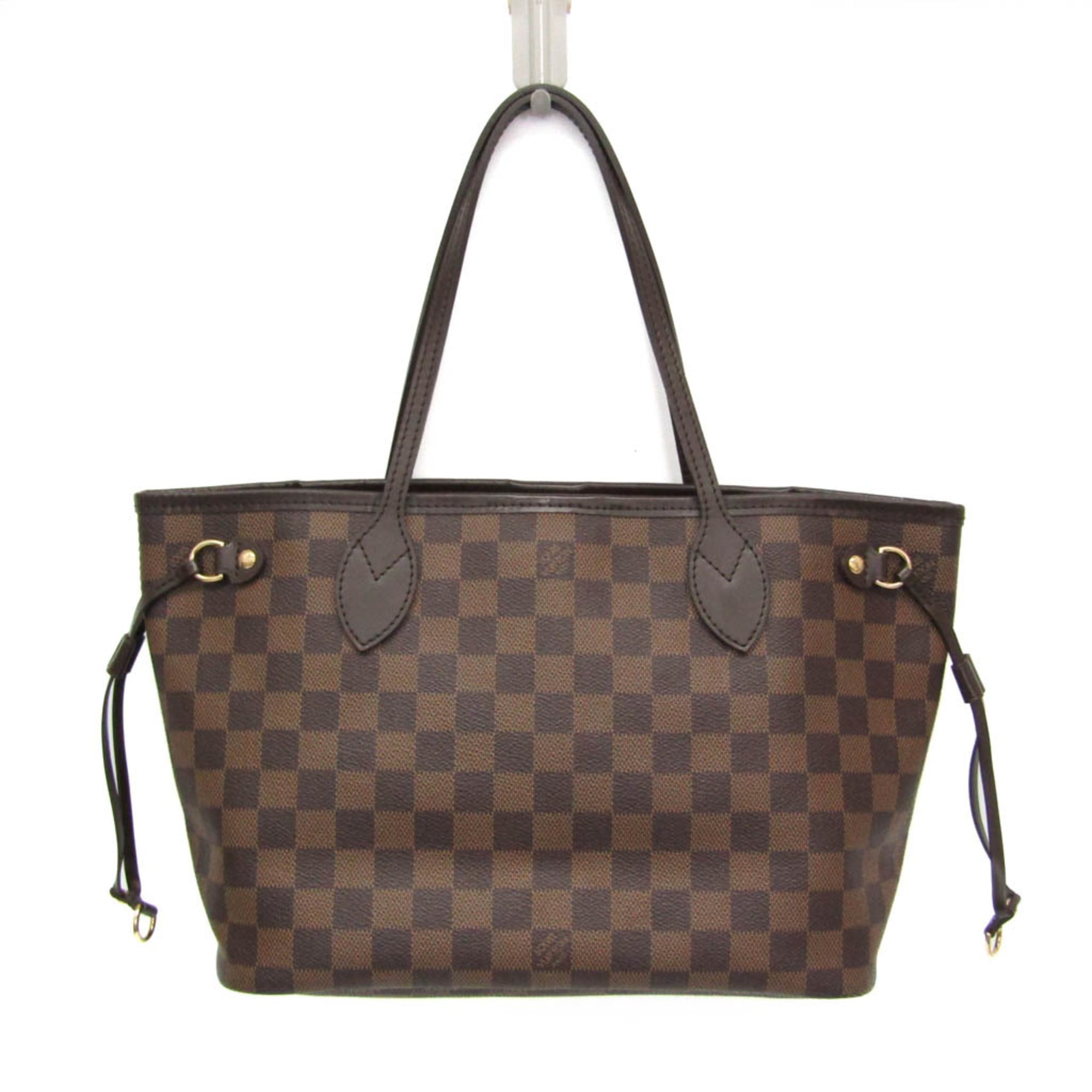 ルイ・ヴィトン(Louis Vuitton) ダミエ ネヴァーフル PM N51109 レディース トートバッグ 赤銅色【中古】