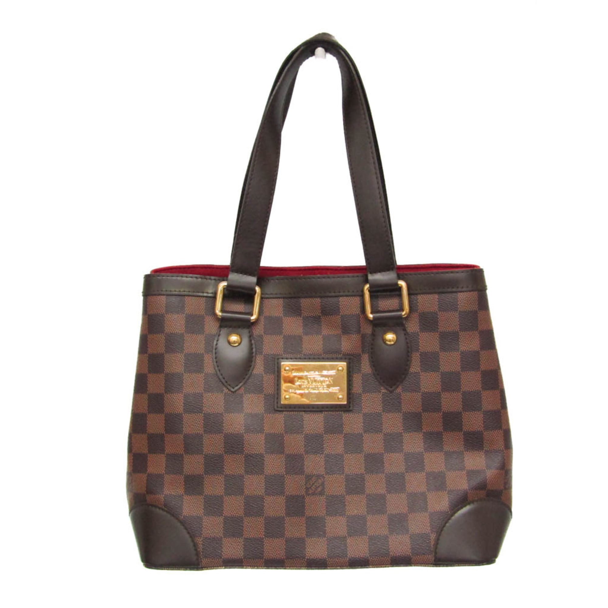 ルイ・ヴィトン(Louis Vuitton) ダミエ ハムステッド PM N51205 レディース ハンドバック エベヌ【中古】