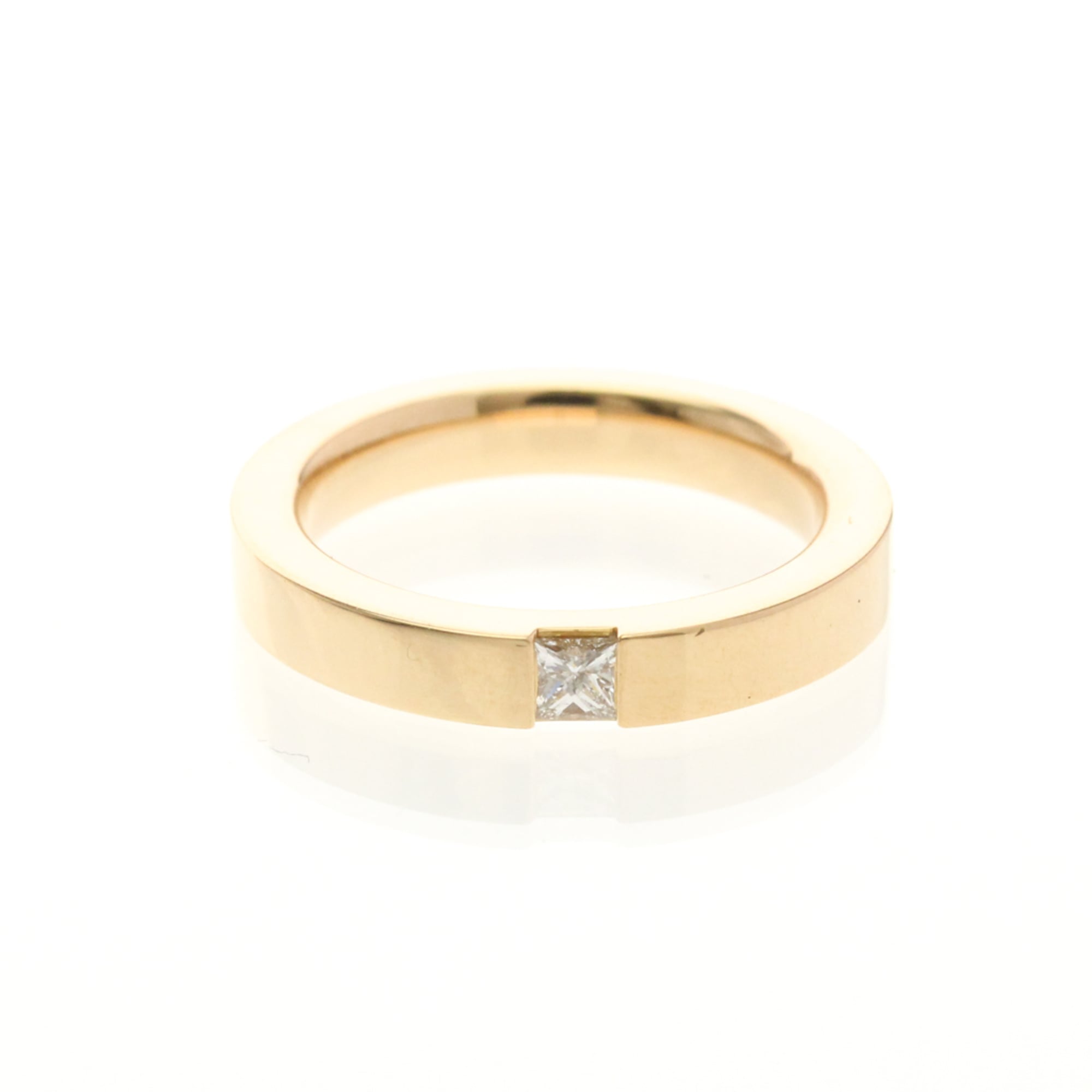 ハリー・ウィンストン(Harry Winston) ダイヤモンドマリッジリング K18ピンクゴールド(K18PG) ファッション ダイヤモンド バンドリング ピンクゴールド(PG)【中古】