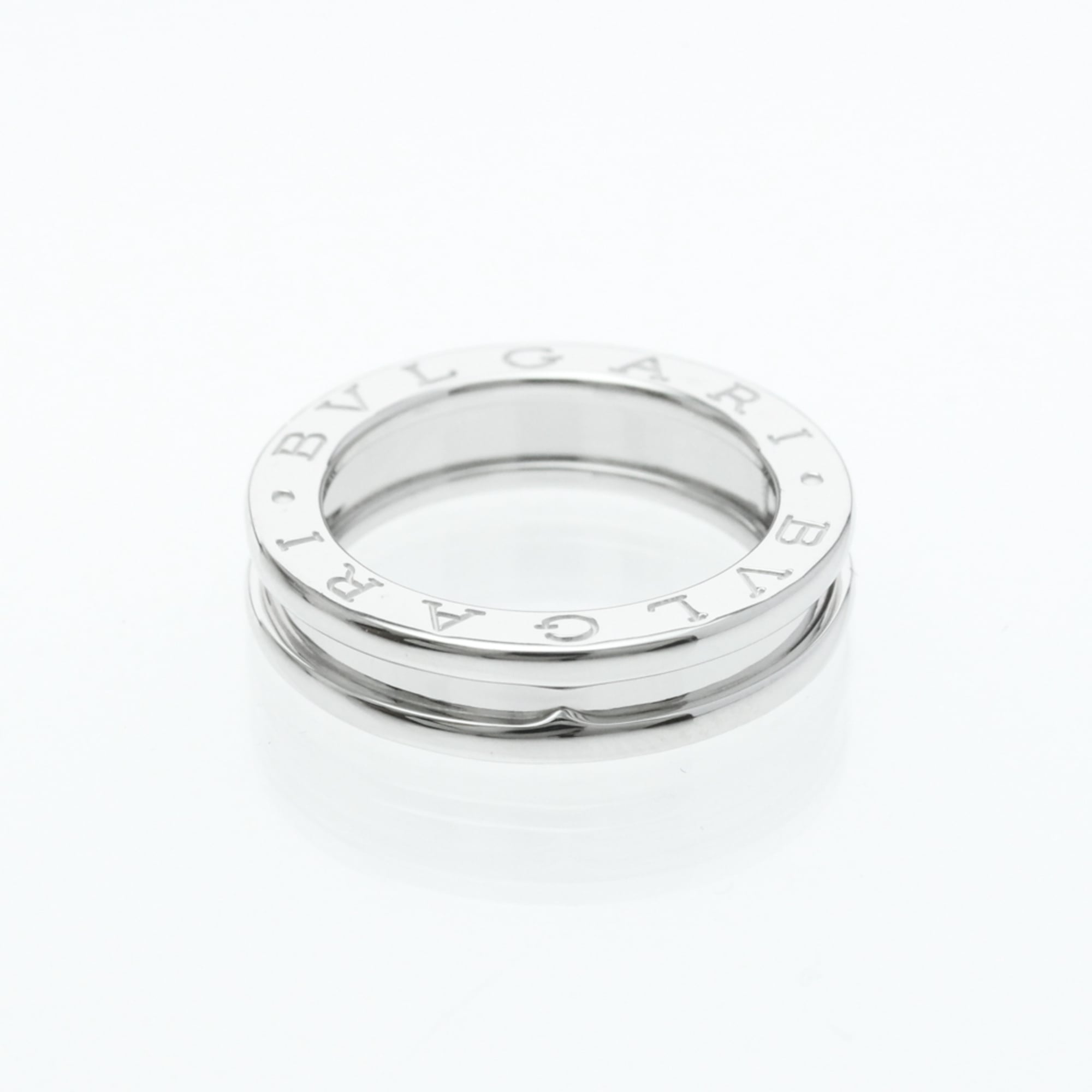 ブルガリ(Bvlgari) ビーゼロワン K18ホワイトゴールド(K18WG) ファッション 無し バンドリング シルバー【中古】 109,890円