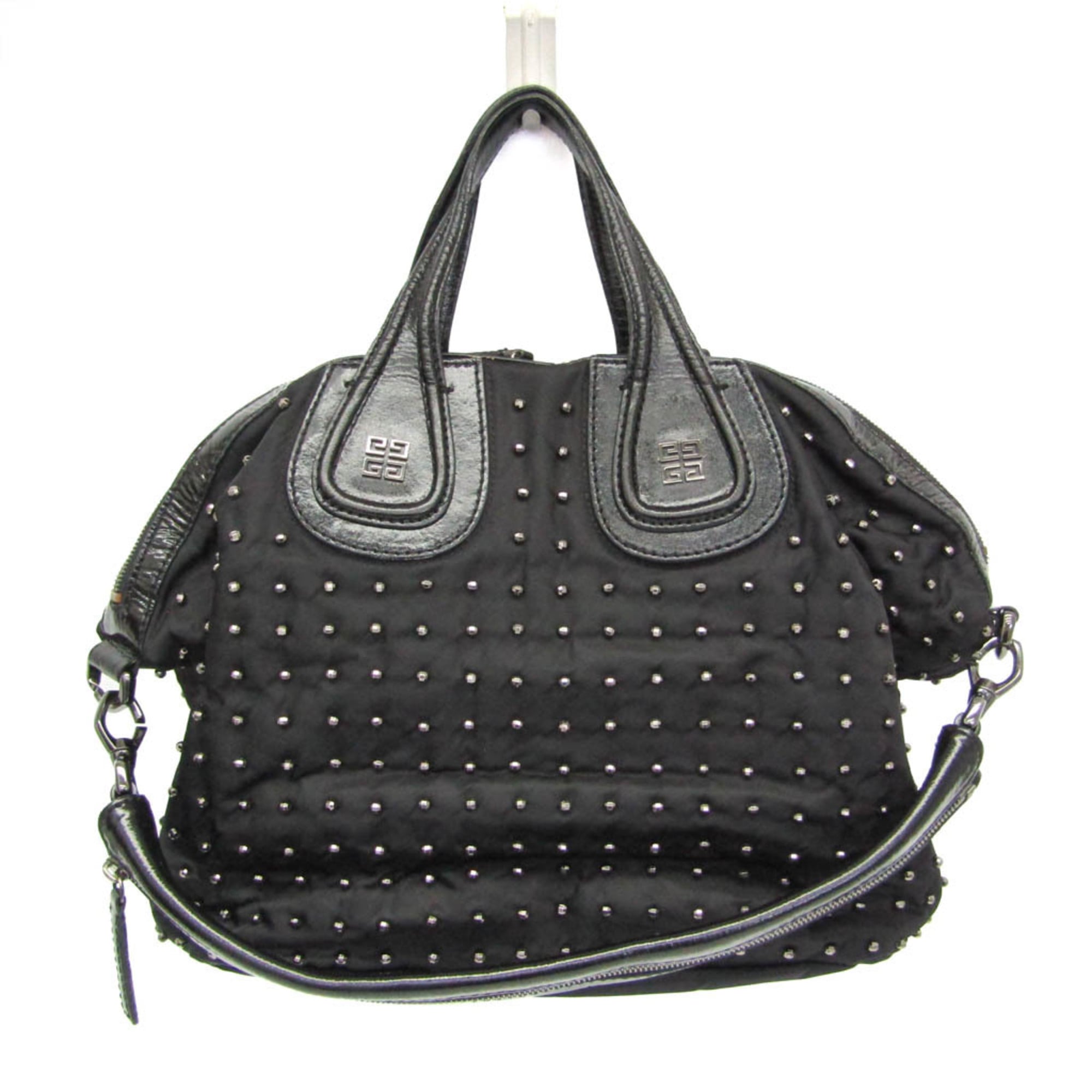 【楽天市場】ジバンシィ(Givenchy) ナイチンゲール レディース ポリエステル,レザー スタッズ ハンドバッグ,ショルダーバッグ ...