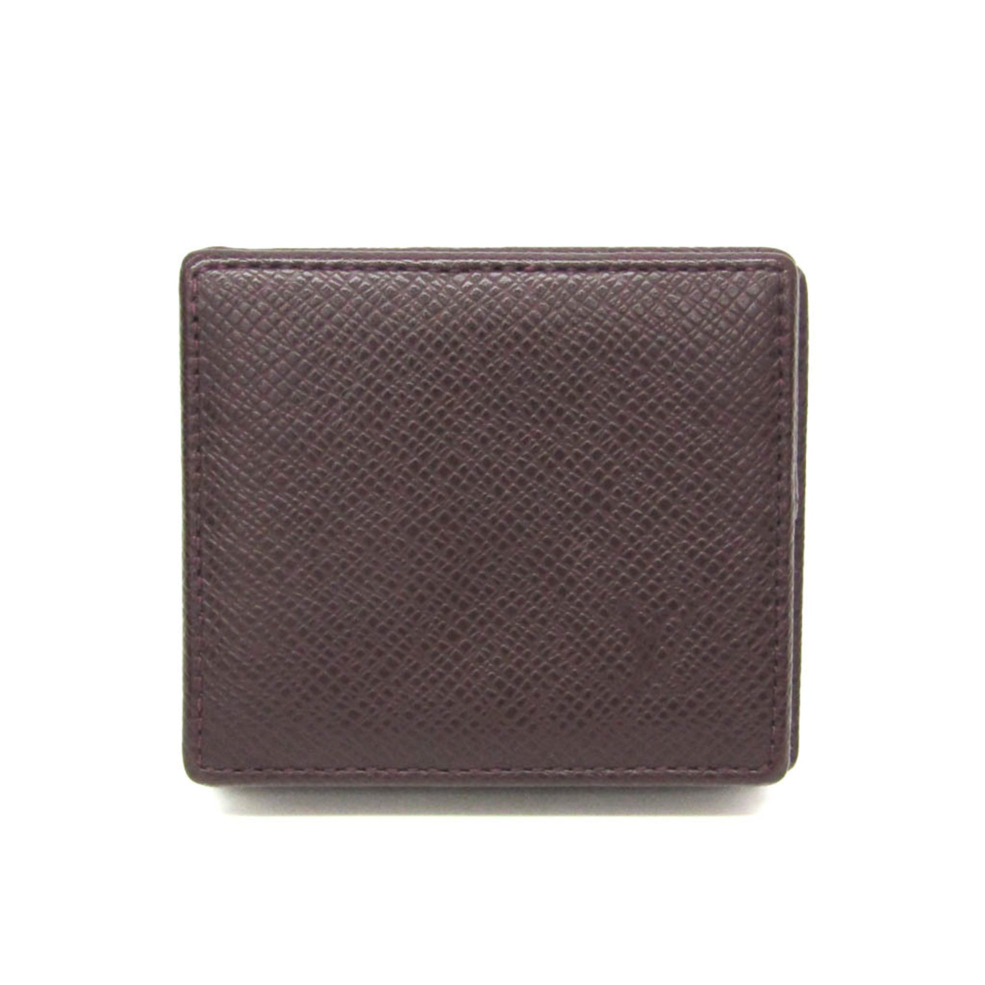 ルイ・ヴィトン(Louis Vuitton) タイガ ポルトモネボワット M30386 メンズ タイガ 小銭入れ・コインケース アカジュー【中古】｜eLady