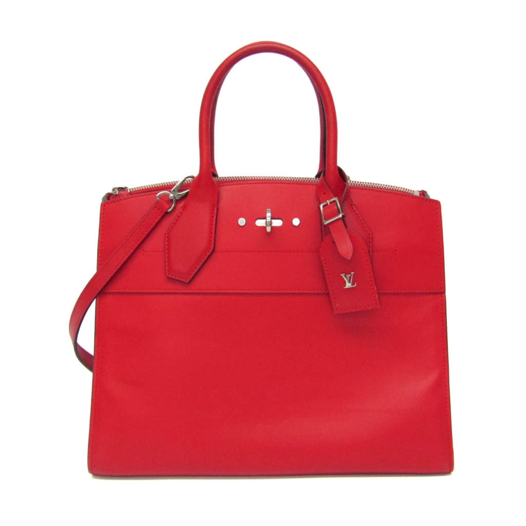 ルイ・ヴィトン(Louis Vuitton) シティ・スティーマー MM M53014 レディース ハンドバッグ,ショルダーバッグ ルビー【中古】