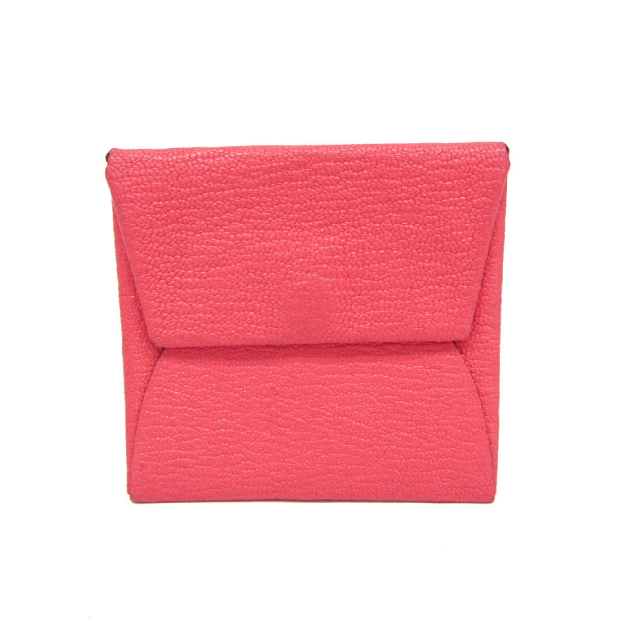 エルメス(Hermes) バスティア メンズ,レディース シェーブル 小銭入れ・コインケース ピンク【中古】 16,280円