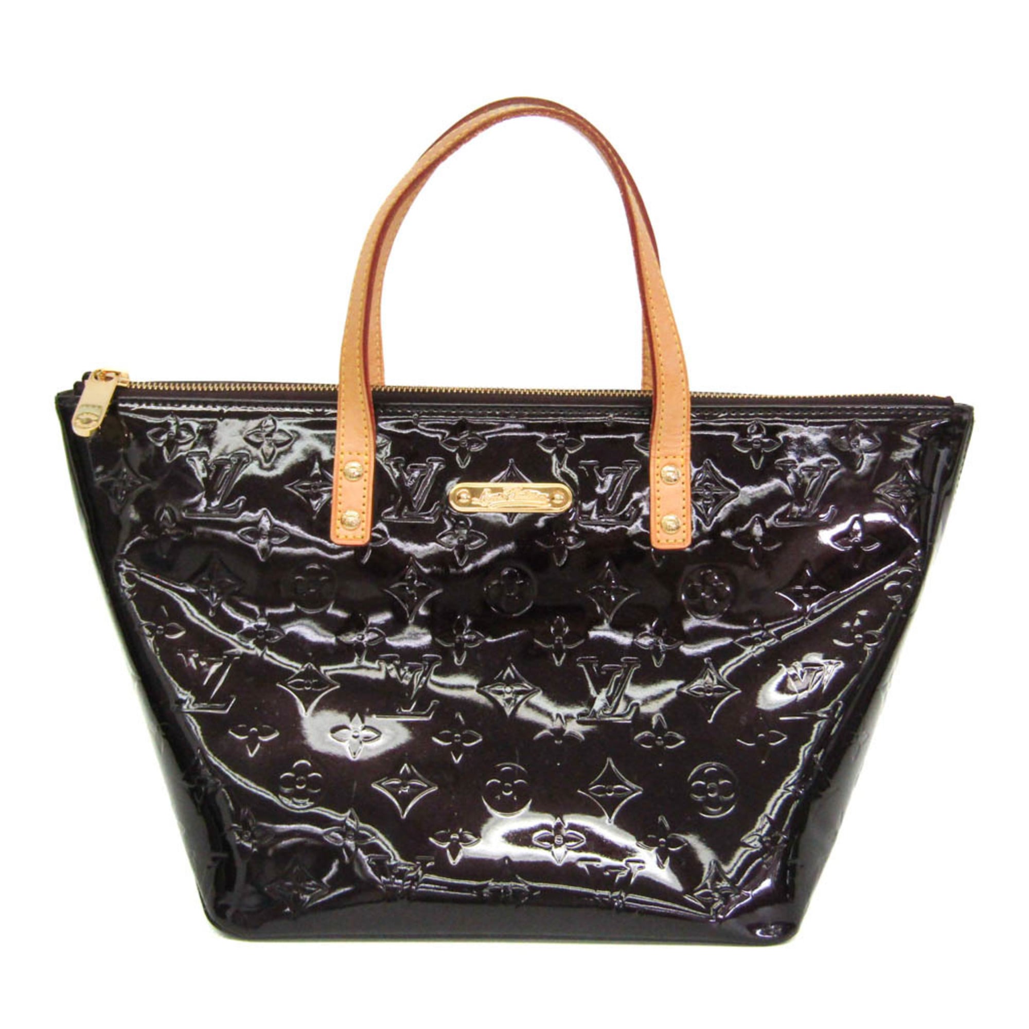 ルイ・ヴィトン(Louis Vuitton) モノグラムヴェルニ ベルヴューPM M93585 レディース ハンドバック アマラント【中古】