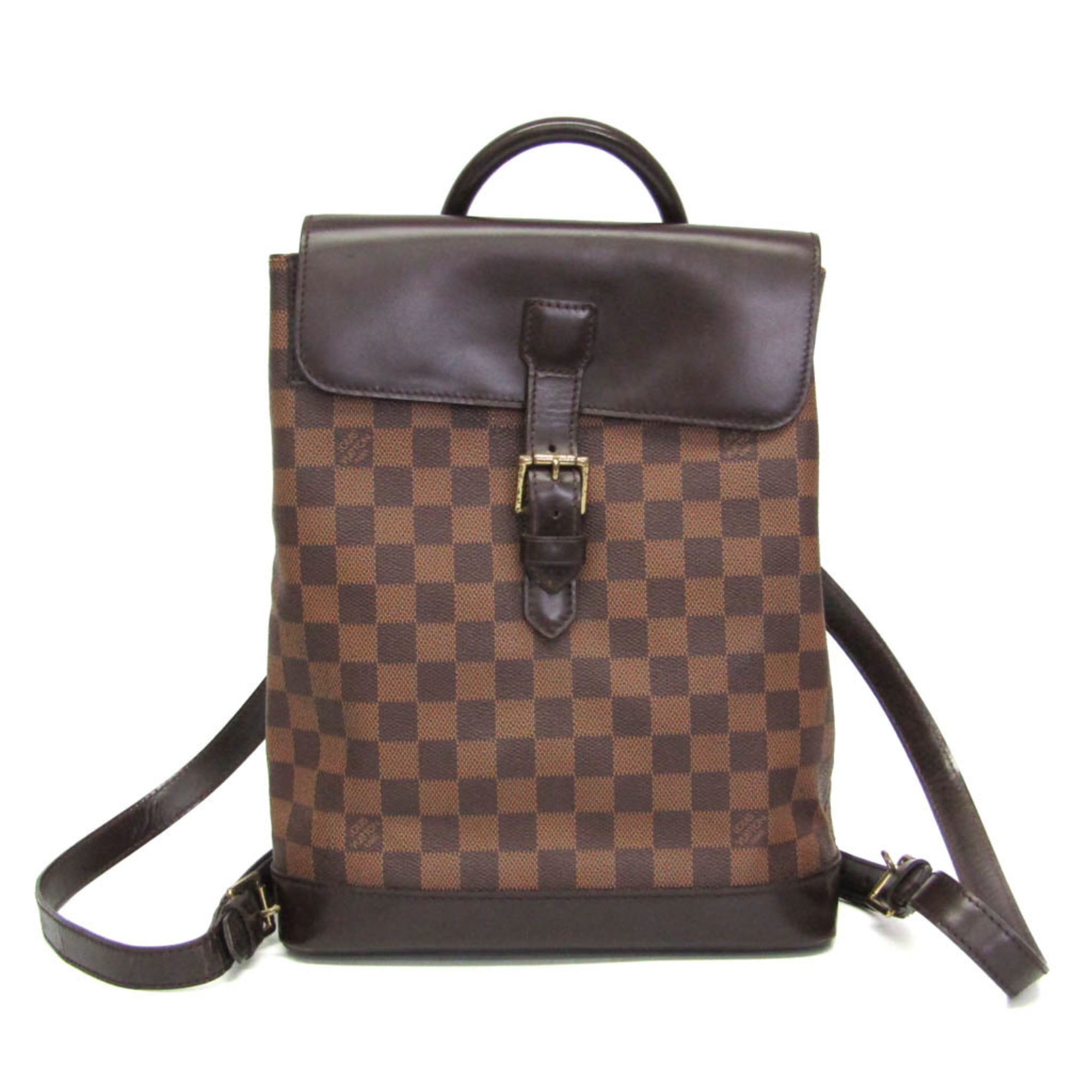 ルイ・ヴィトン(Louis Vuitton) ダミエ ソーホー N51132 レディース リュックサック エベヌ【中古】|eLady