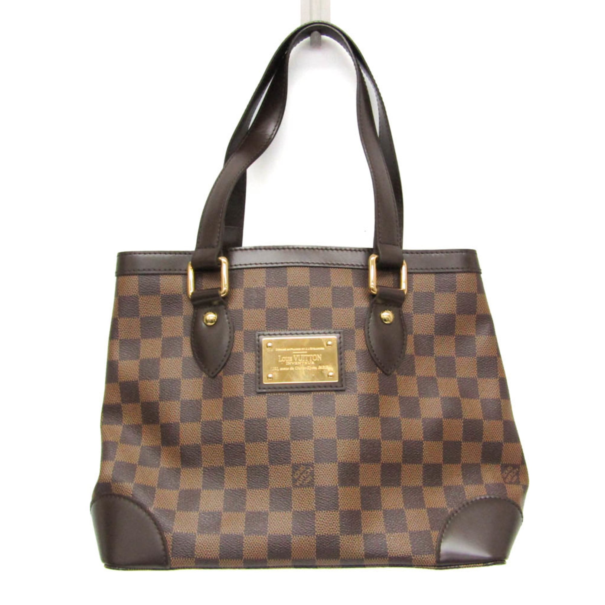ルイ・ヴィトン(Louis Vuitton) ダミエ ハムステッド PM N51205 レディース ハンドバック エベヌ【中古】