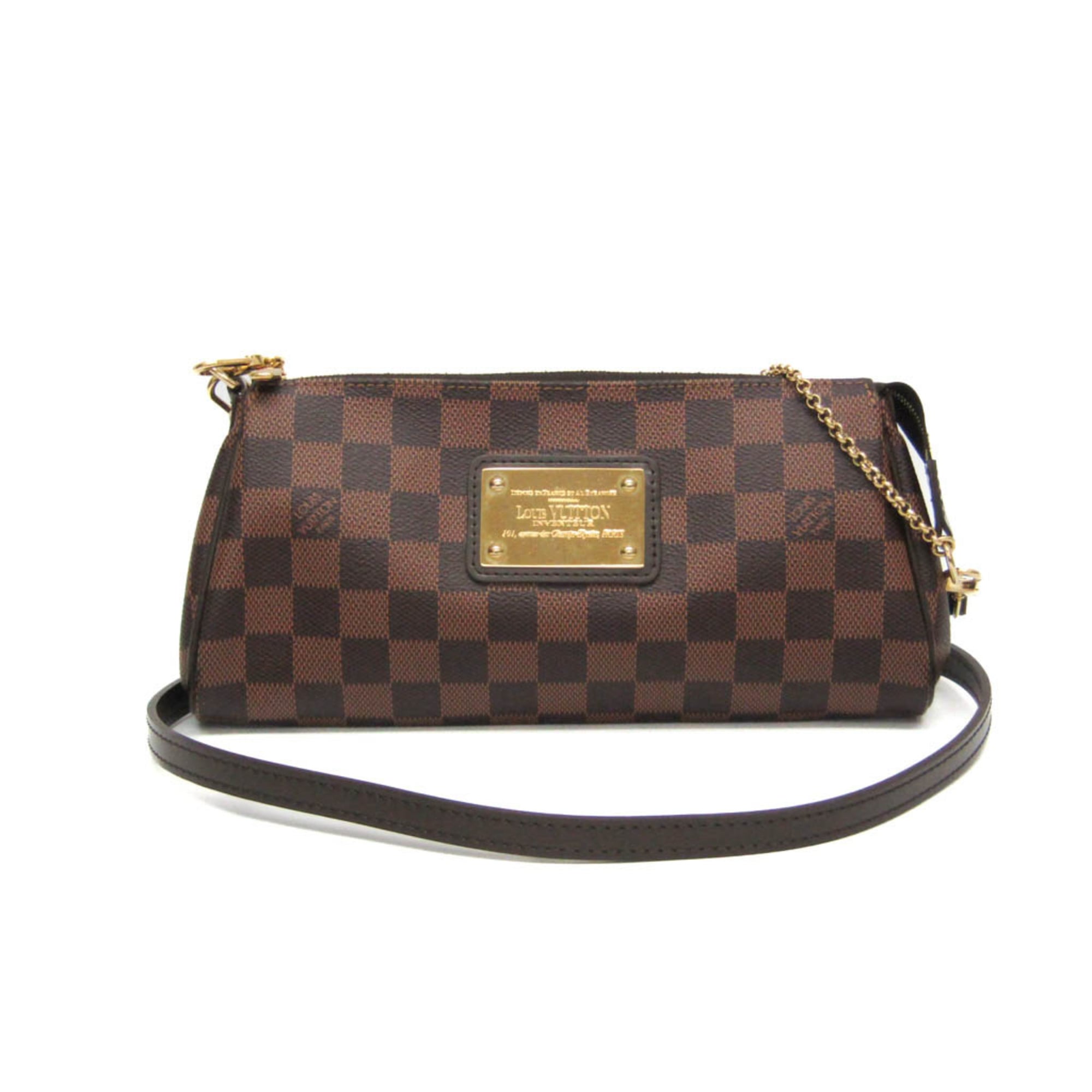 ルイ・ヴィトン(Louis Vuitton) ダミエ エヴァ N55213 レディース ハンドバック,ショルダーバッグ 赤銅色,エベヌ【中古】