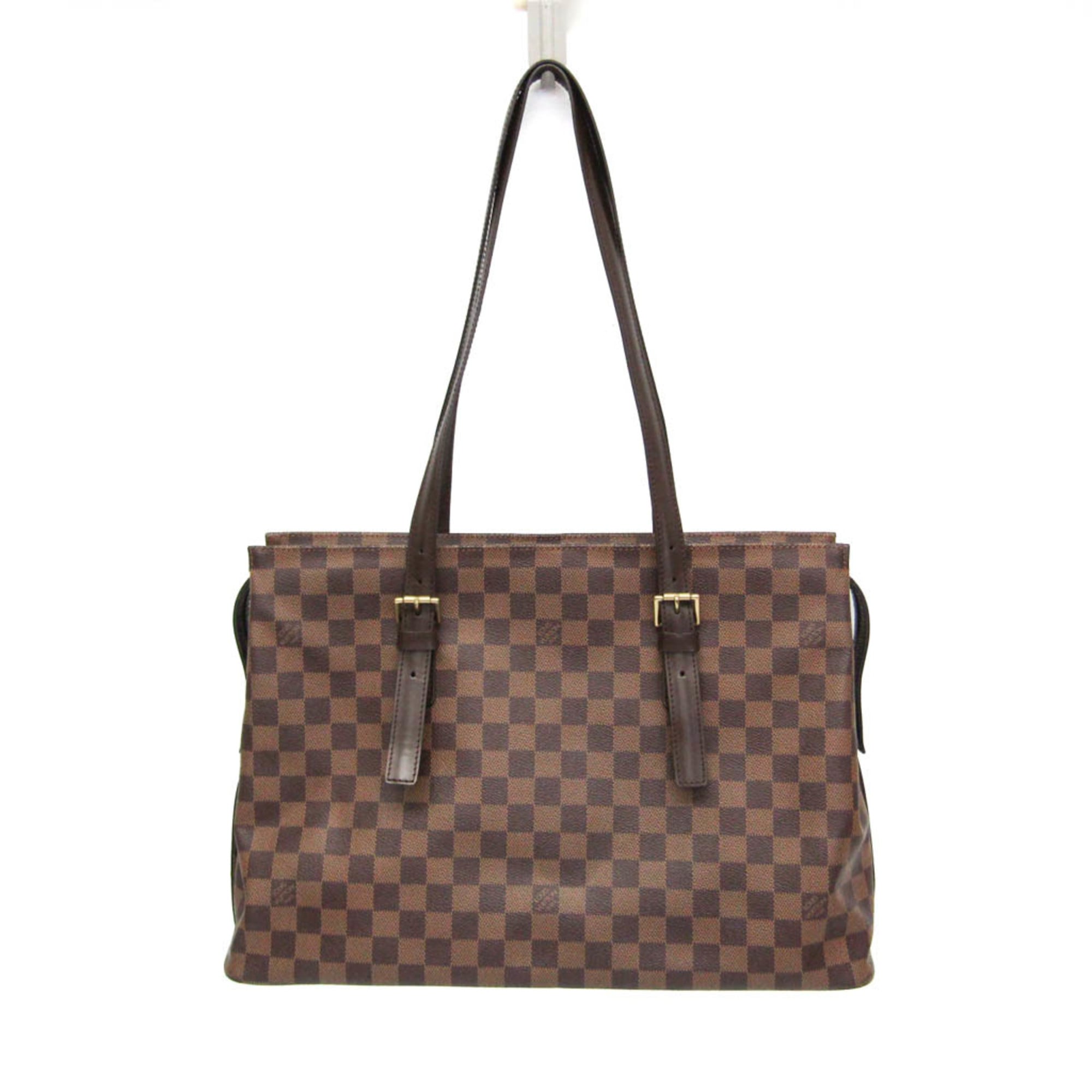 ルイ・ヴィトン(Louis Vuitton) ダミエ チェルシー N51119 レディース ショルダーバッグ 赤銅色,エベヌ【中古】