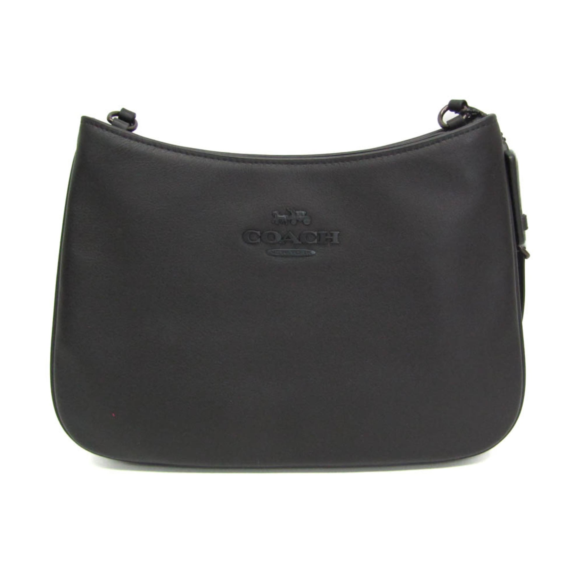 コーチ(Coach) ペネロペ CP101 レディース レザー ショルダーバッグ ブラック【中古】