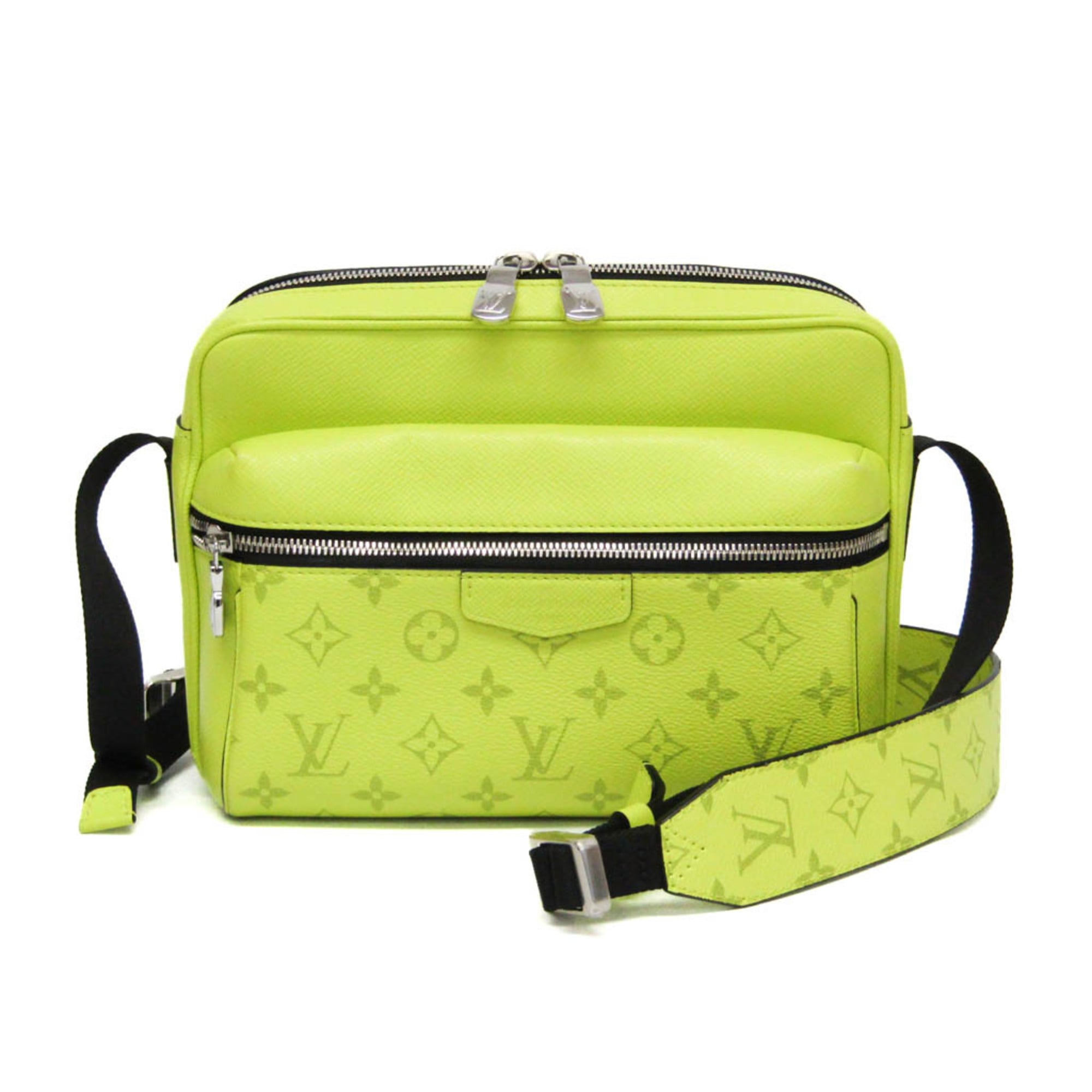 ルイ・ヴィトン(Louis Vuitton) タイガラマ アウトドア・伝達人 PM M30239 メンズ 伝達人御徒面子,ショルダーバッグ 螢光黄色,ジョーヌ【中古】