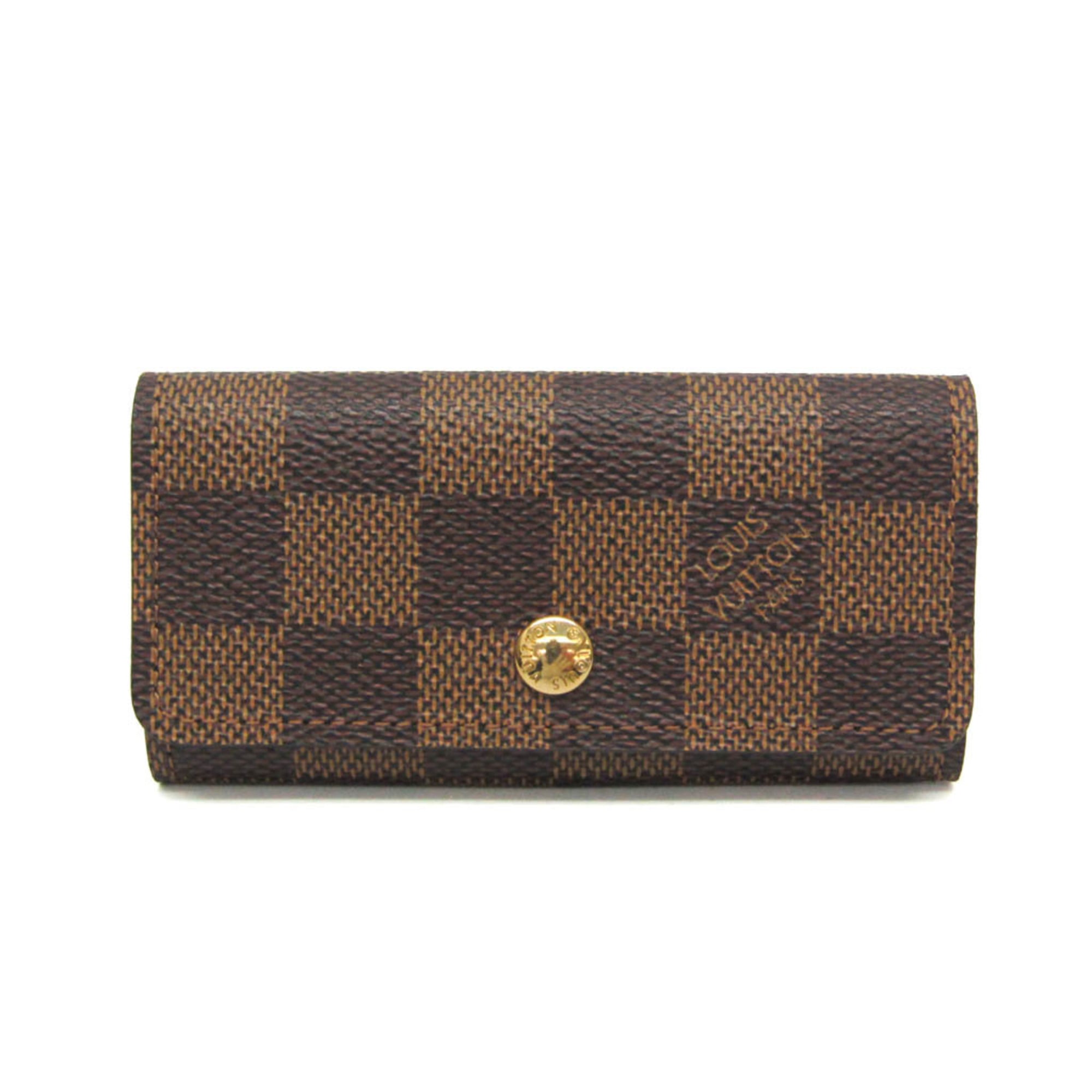 ルイ・ヴィトン(Louis Vuitton) ダミエ ミュルティクレ4 N62631 メンズ,レディース ダミエキャンバス キーケース ブラウン【中古】 18,469円