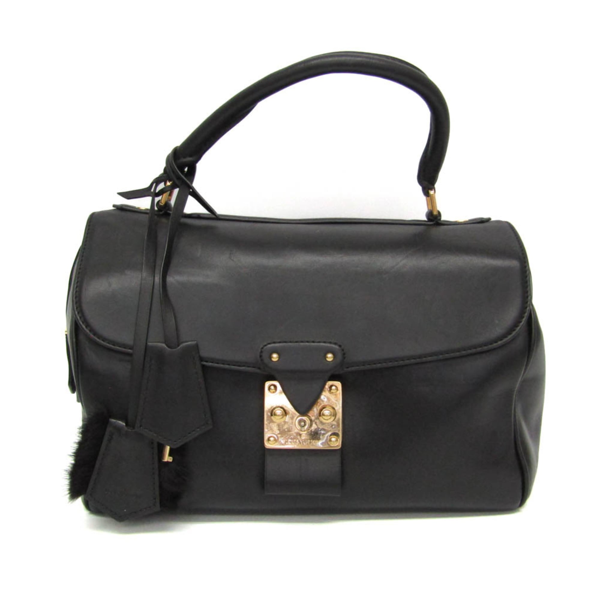 ルイ・ヴィトン(Louis Vuitton) キュイル オルフェーブル ネオ スピーディ PM レディース ハンドバック 黒いこと【中古】