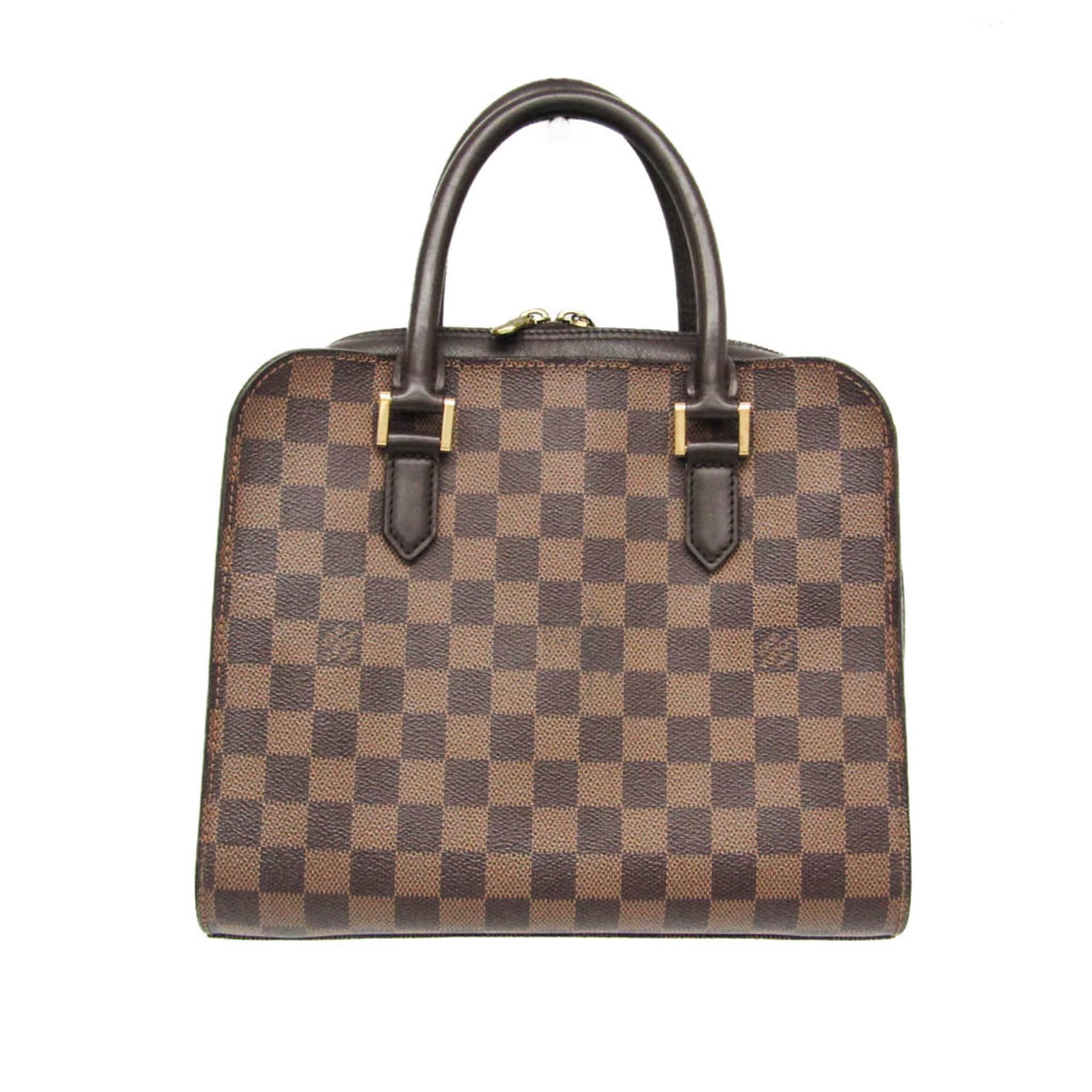 ルイ・ヴィトン(Louis Vuitton) ダミエ トリアナ N51155 レディース ハンドバック エベヌ【中古】
