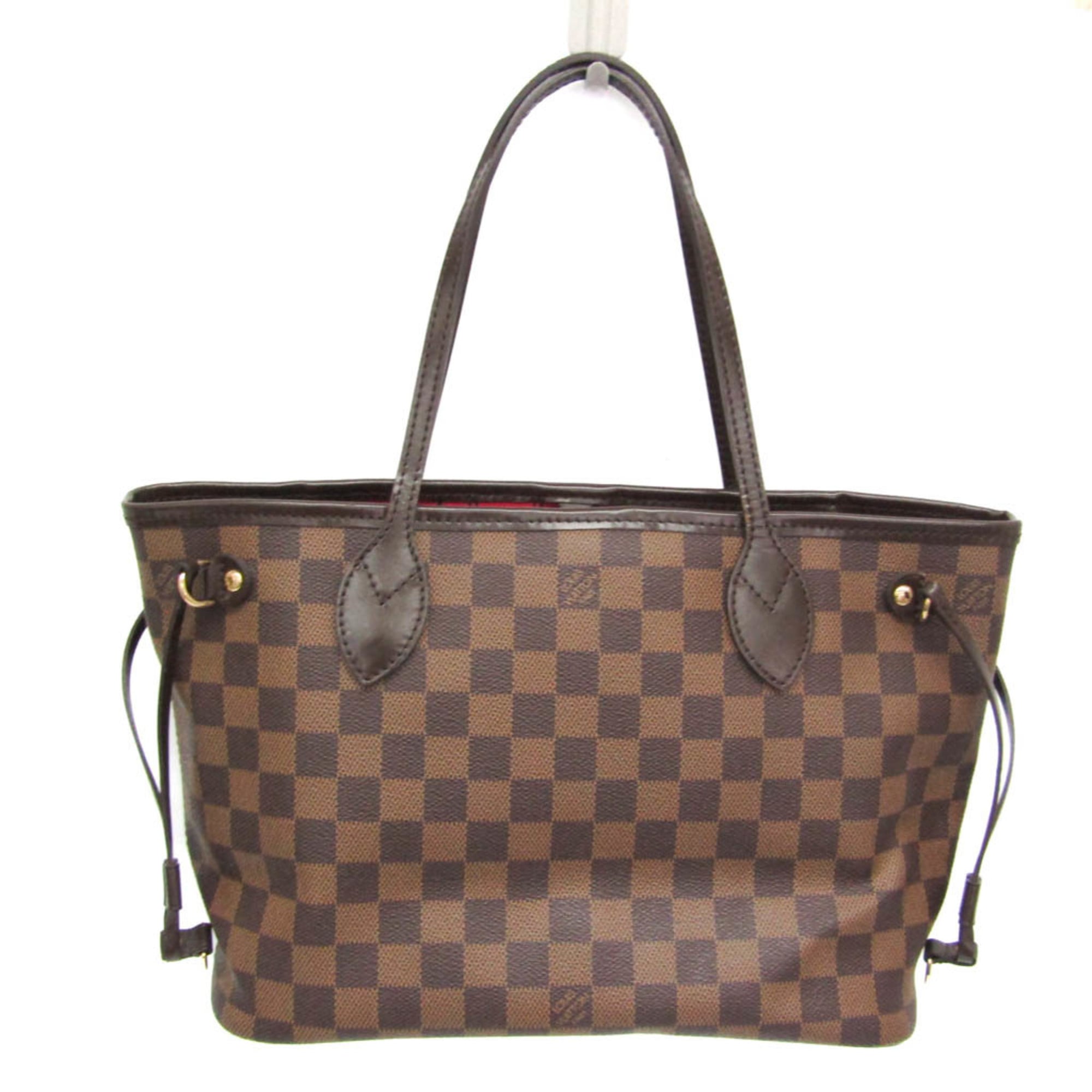 ルイ・ヴィトン(Louis Vuitton) ダミエ ネヴァーフル PM N51109 レディース トートバッグ エベヌ【中古】｜eLady