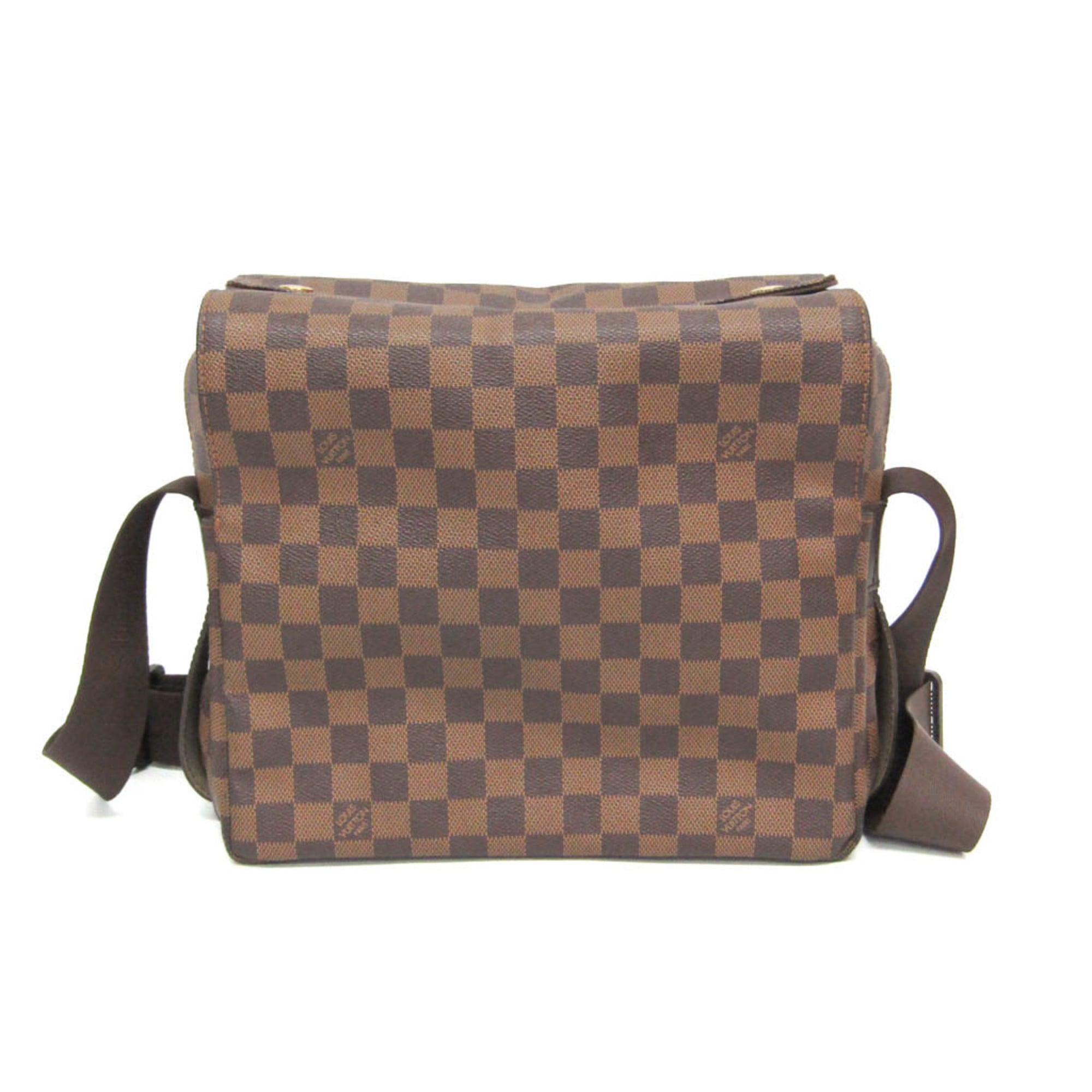 ルイ・ヴィトン(Louis Vuitton) ダミエ ナヴィグリオ N45255 メンズ ショルダーバッグ ブラウン【中古】｜eLady