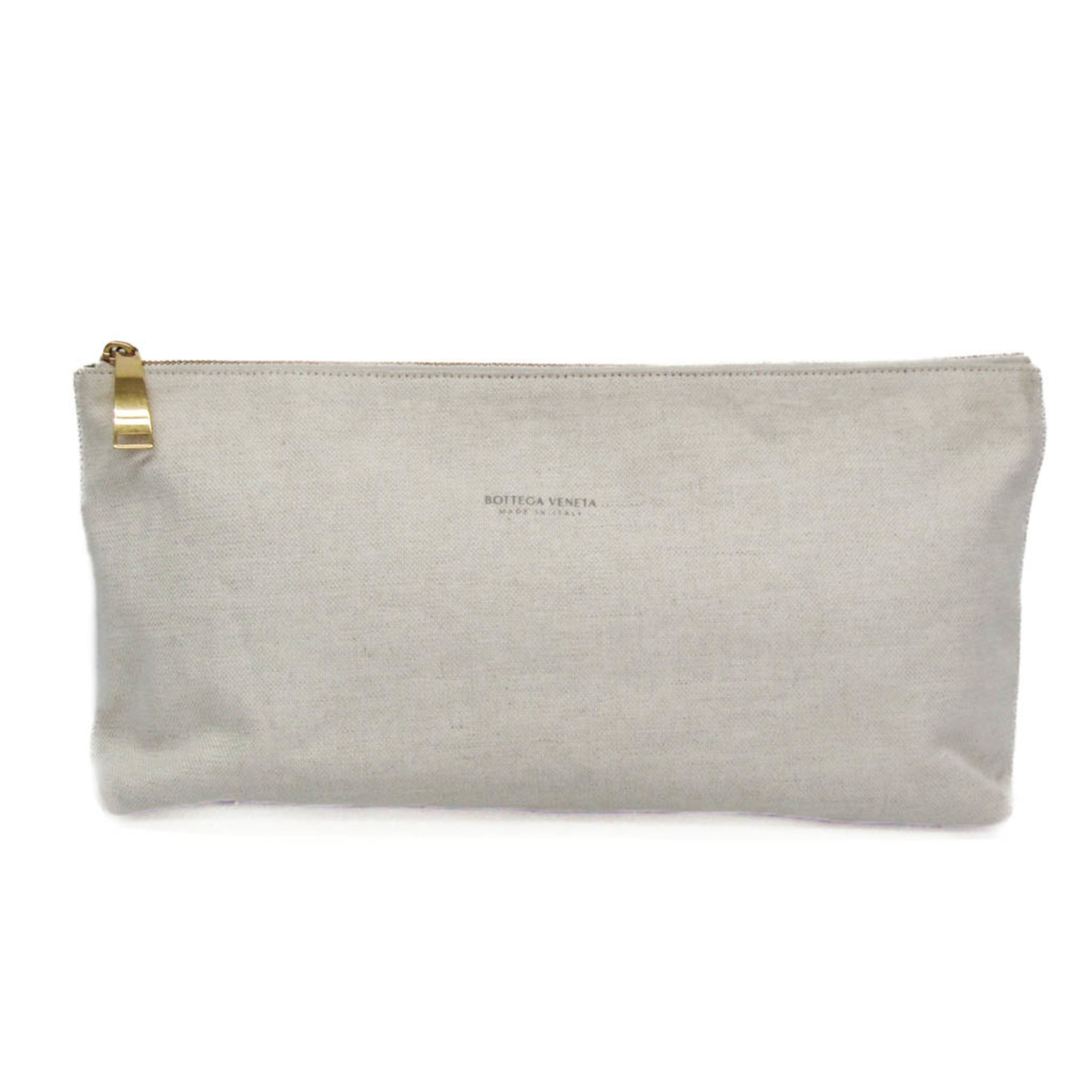 ボッテガ・ヴェネタ(Bottega Veneta) バッグインバッグ メンズ,レディース 帆布 クラッチペダル御徒面子,合財袋 皮膚軟化剤【中古】