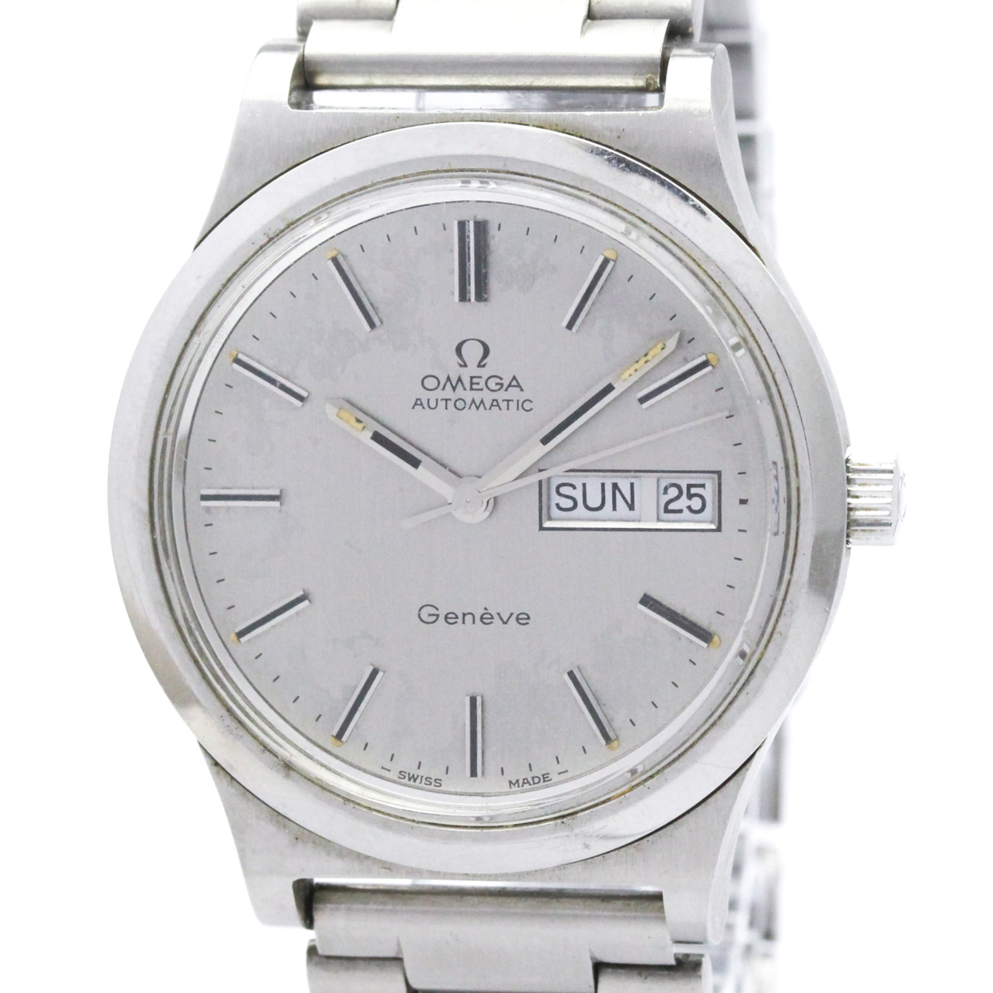 オメガ (OMEGA) ジュネーブ デイデイト Cal.1022 ステンレススチール 自動巻き メンズ 時計 166.0169【中古】|eLady