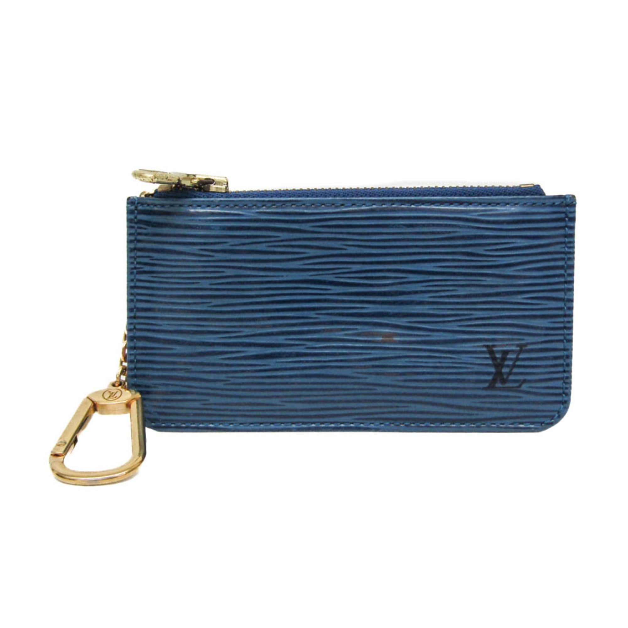 ルイ・ヴィトン(Louis Vuitton) エピ ポシェット・クレ M63805 レディース,メンズ エピレザー 釣り銭入れ・コインケース トレドブルー【中古】