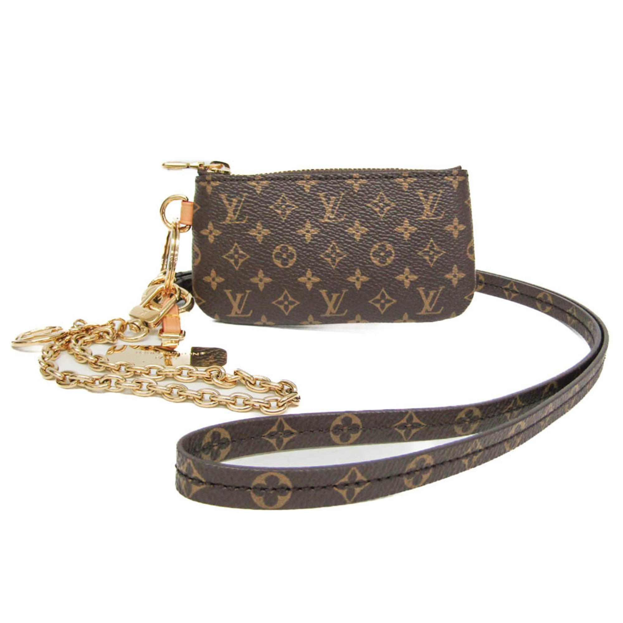 ルイ・ヴィトン(Louis Vuitton) モノグラム フォンホルダー M26898 ゴールド,モノグラム 携帯用ストラップ メタル,モノグラム【中古】|eLady