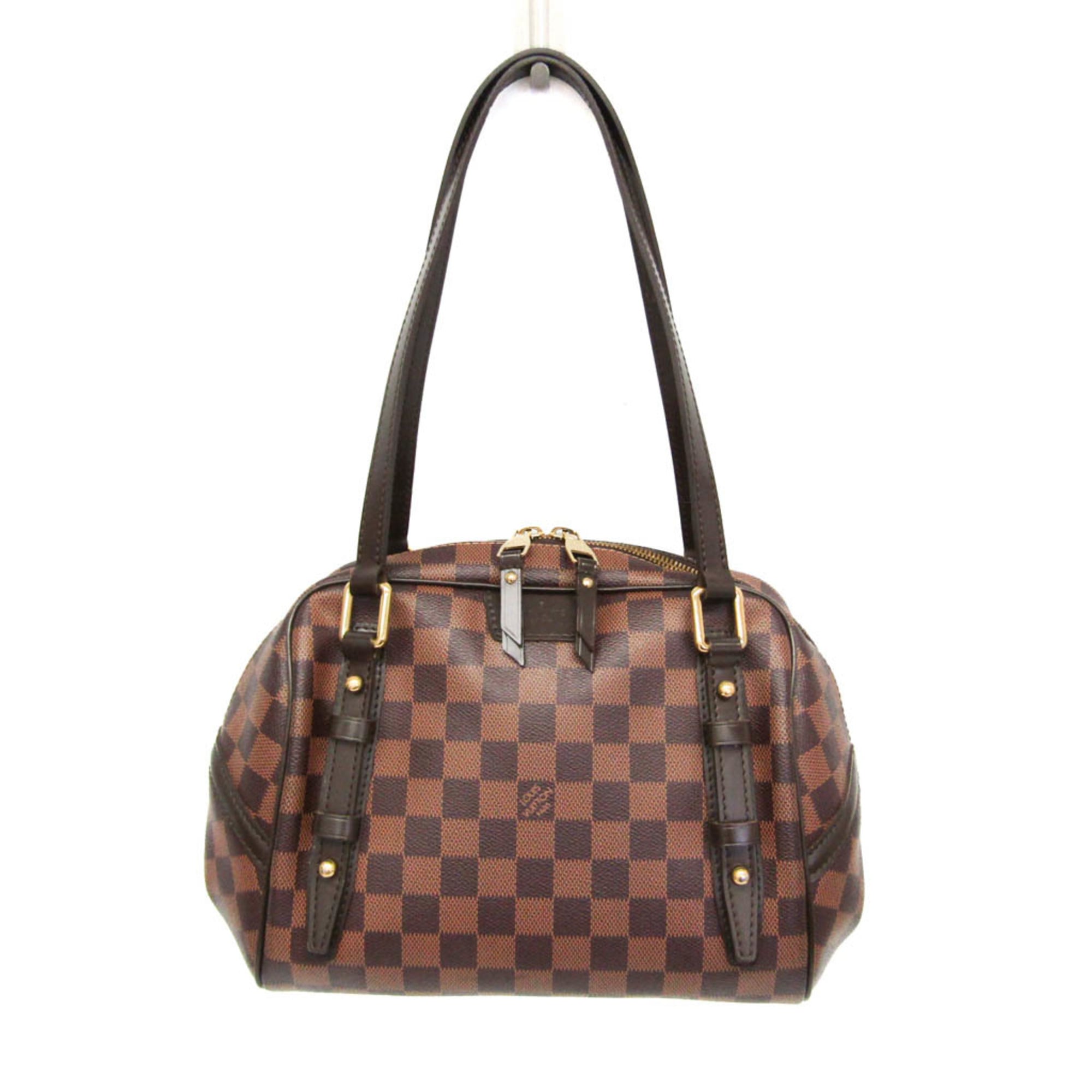 ルイ・ヴィトン(Louis Vuitton) ダミエ リヴィントンPM N41157 レディース ショルダーバッグ エベヌ【中古】|eLady