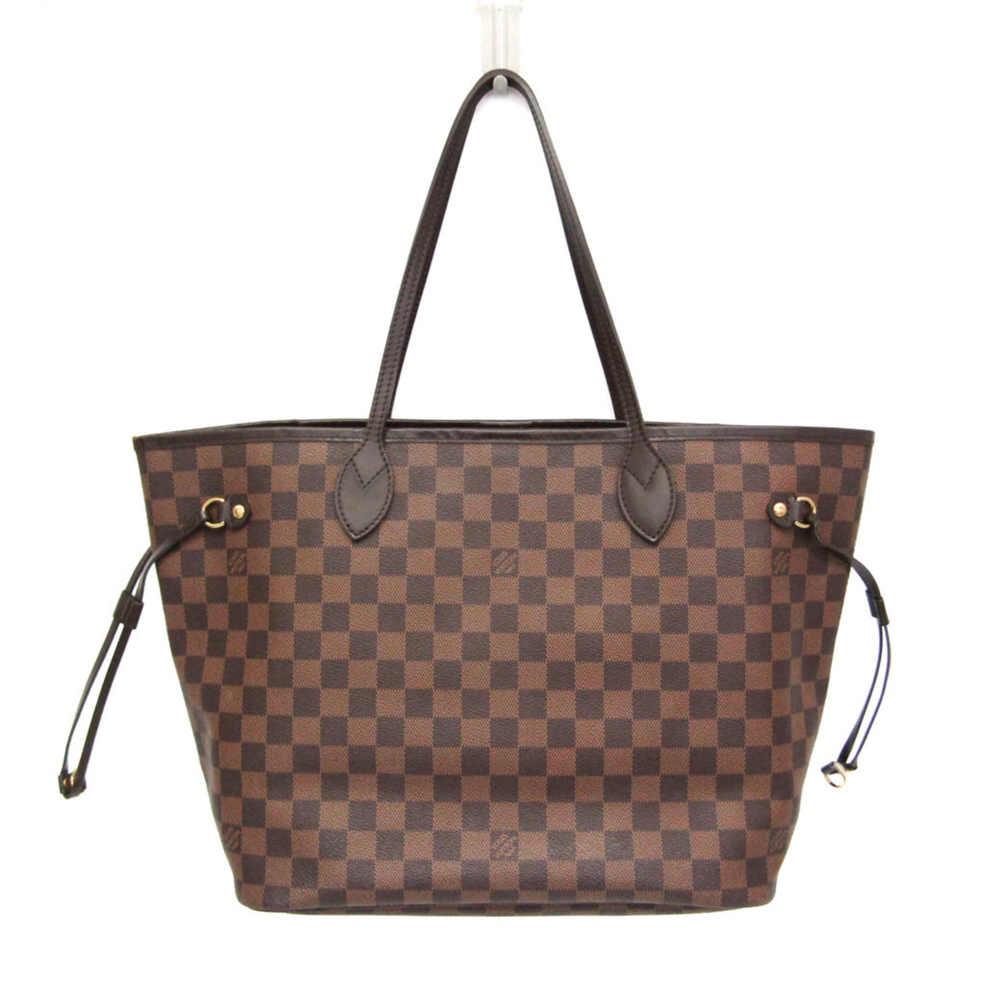 ルイ・ヴィトン(Louis Vuitton) ダミエ ネヴァーフル MM N51105 レディース トートバッグ ブラウン【中古】｜eLady
