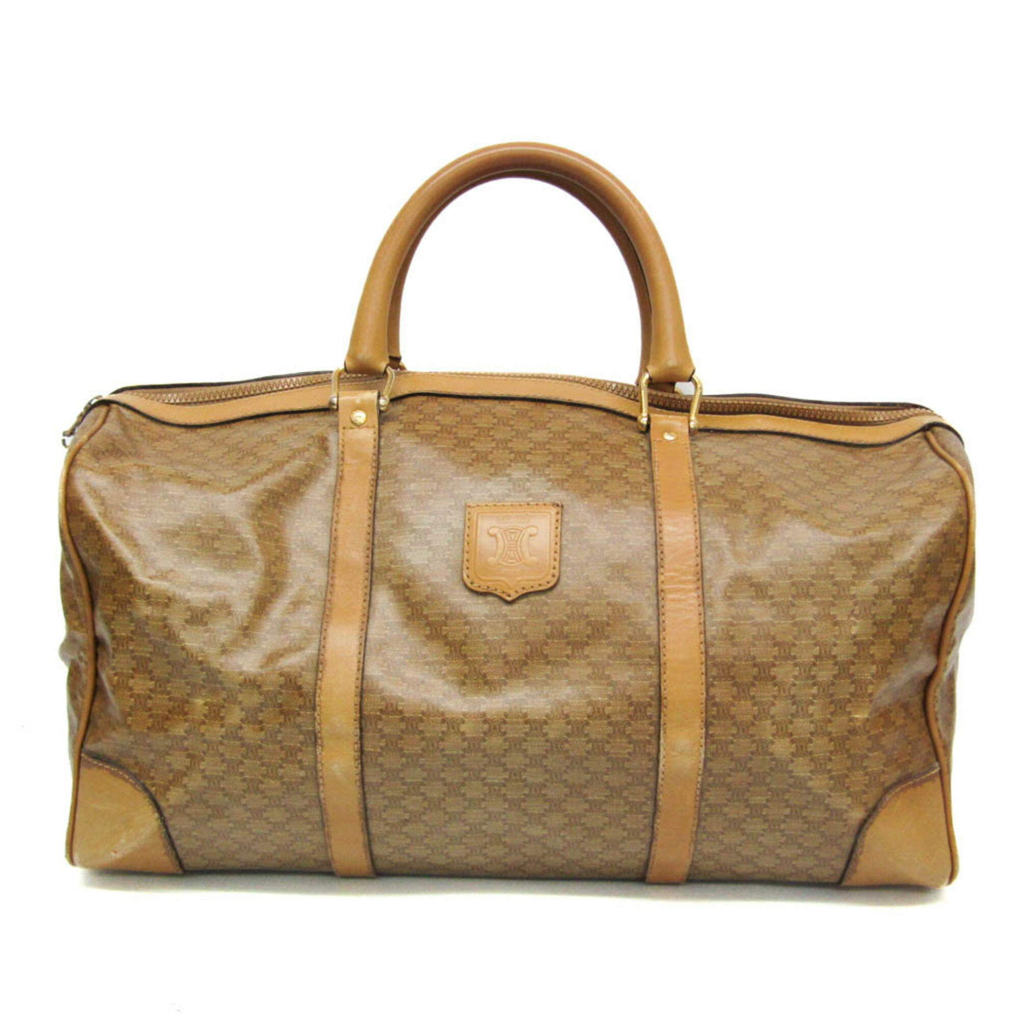 CELINE マカダム柄 ボストンバッグ CELINE マカダム柄ボストンバッグ