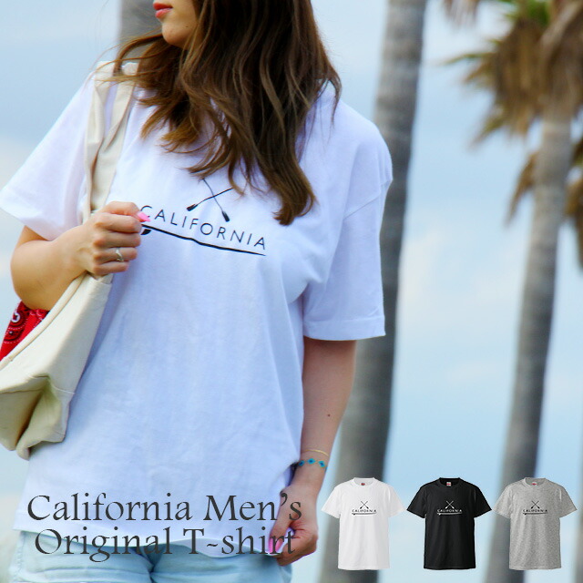楽天市場 送料無料 ｔシャツ トップス カットソー Mサイズ Lサイズ Xl 3l 4l レディース カリフォルニア サーフ系 海 メンズ 西海岸風 ビーチ カリフォルニアオリジナルｔシャツ 西海岸風雑貨の エルアンドシー