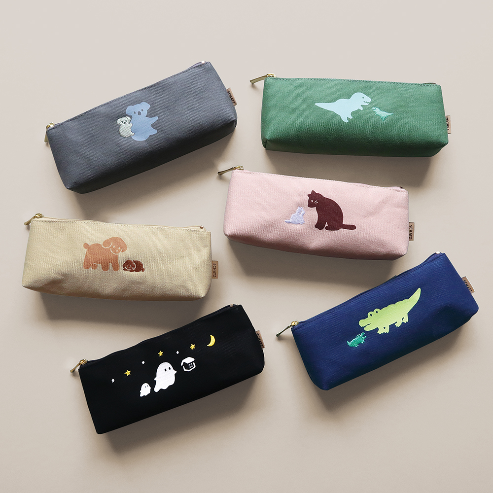 Ursula パクパクモンスター ペットボトル入れ10個 ペンケース10